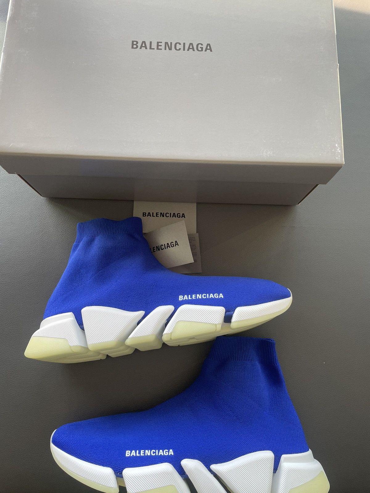 Balenciaga Brand NewSuper Runway Balenciaga Iconic Logo Sock Sneaker Size US 11.5 / EU 44-45 - 1 Thumbnail