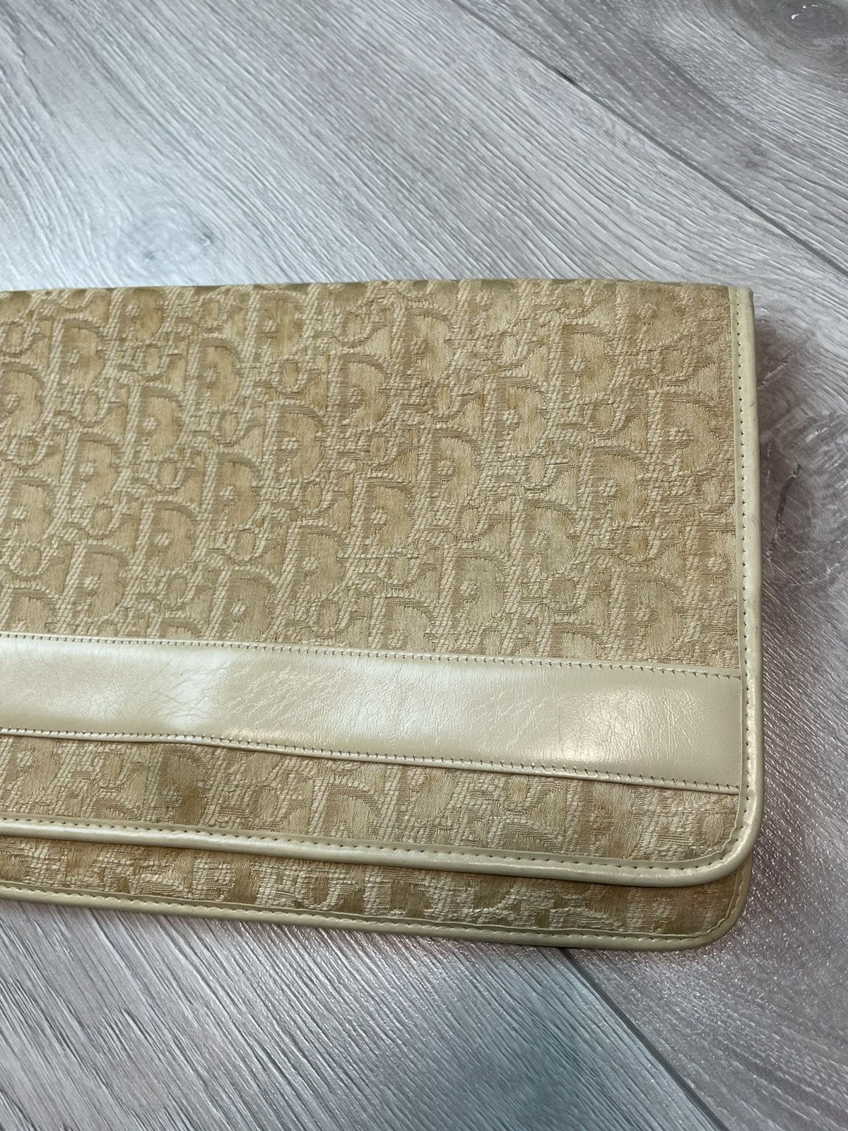 Dior × Vintage 80s Dior Vintage Monogram Clutch Extra Rare Bag Size ONE SIZE - 3 Thumbnail