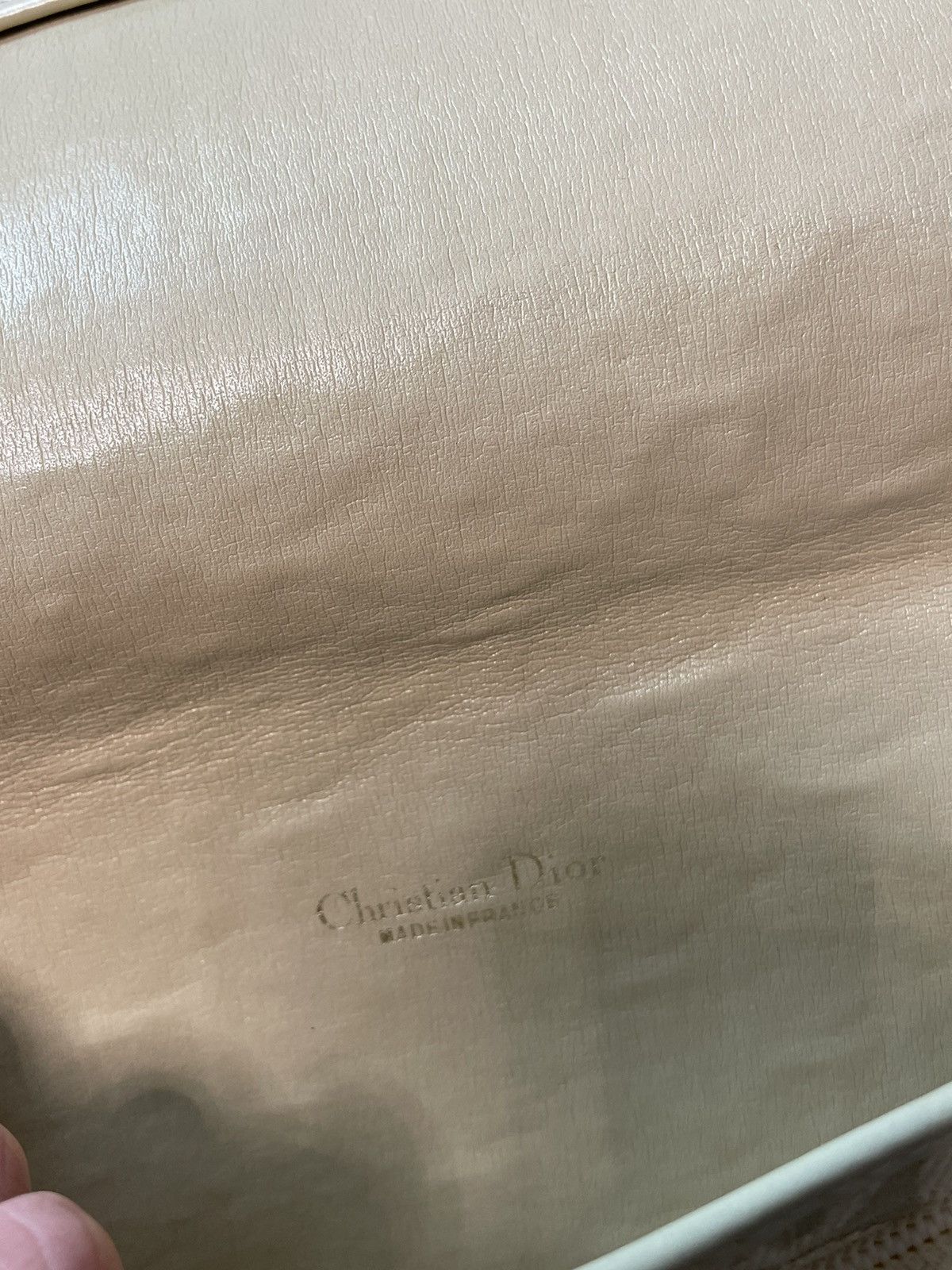 Dior × Vintage 80s Dior Vintage Monogram Clutch Extra Rare Bag Size ONE SIZE - 14 Thumbnail