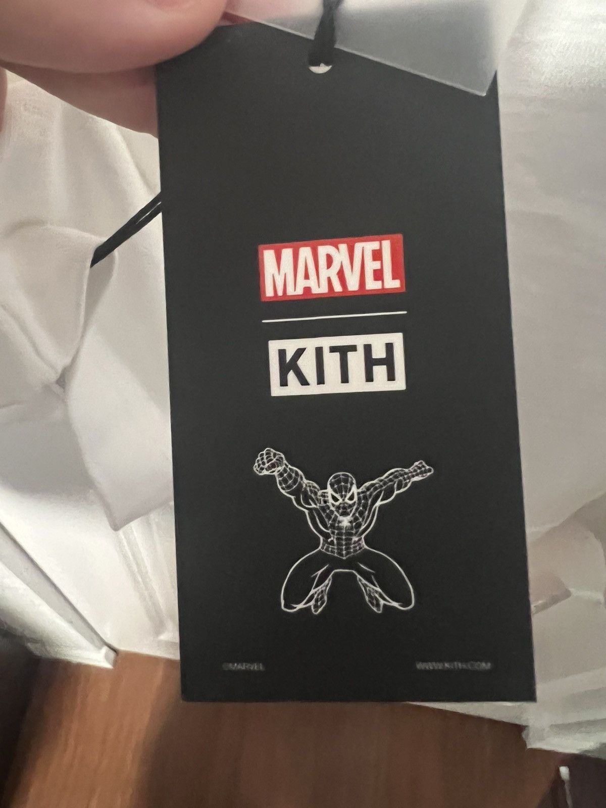 Kith Marvel | Kith Spider-Man Action Vintage Tee - White