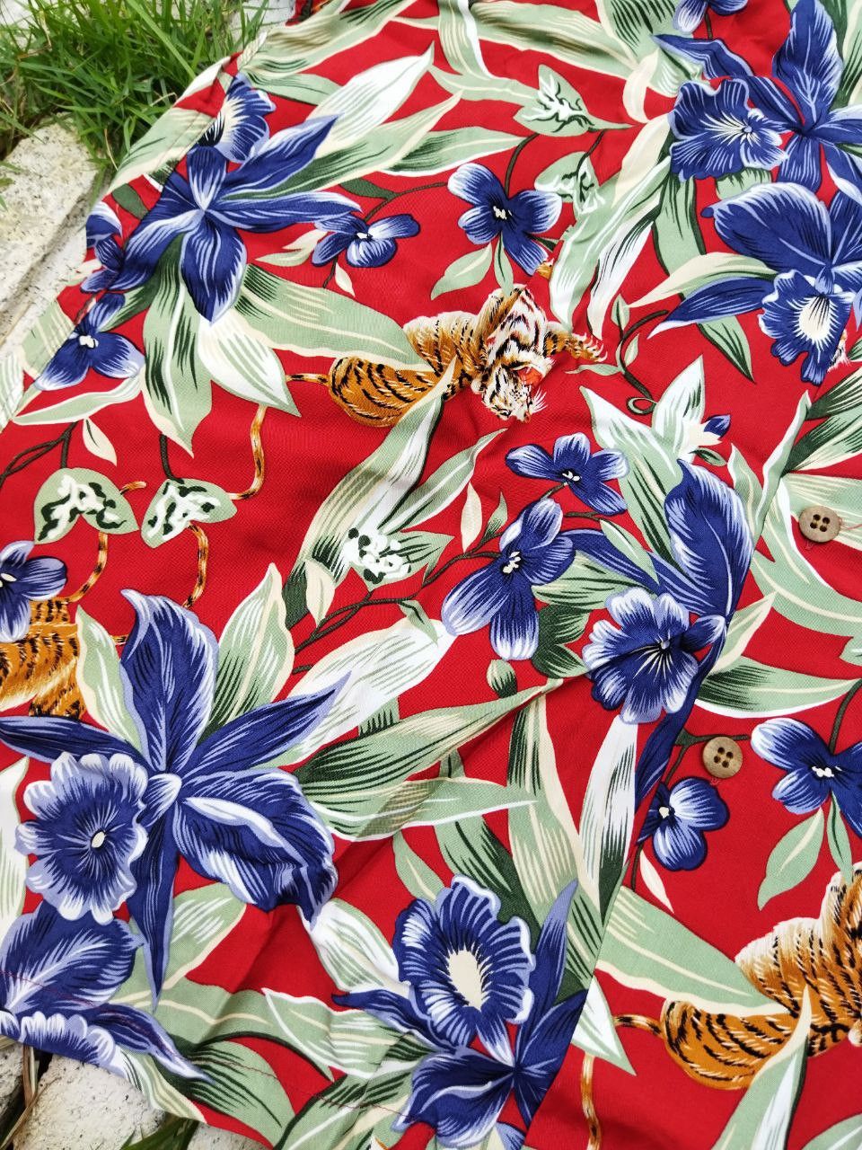 Japanese Brand Japanese Brand Tiger Hawaii Shirt Size US L / EU 52-54 / 3 - 5 Thumbnail