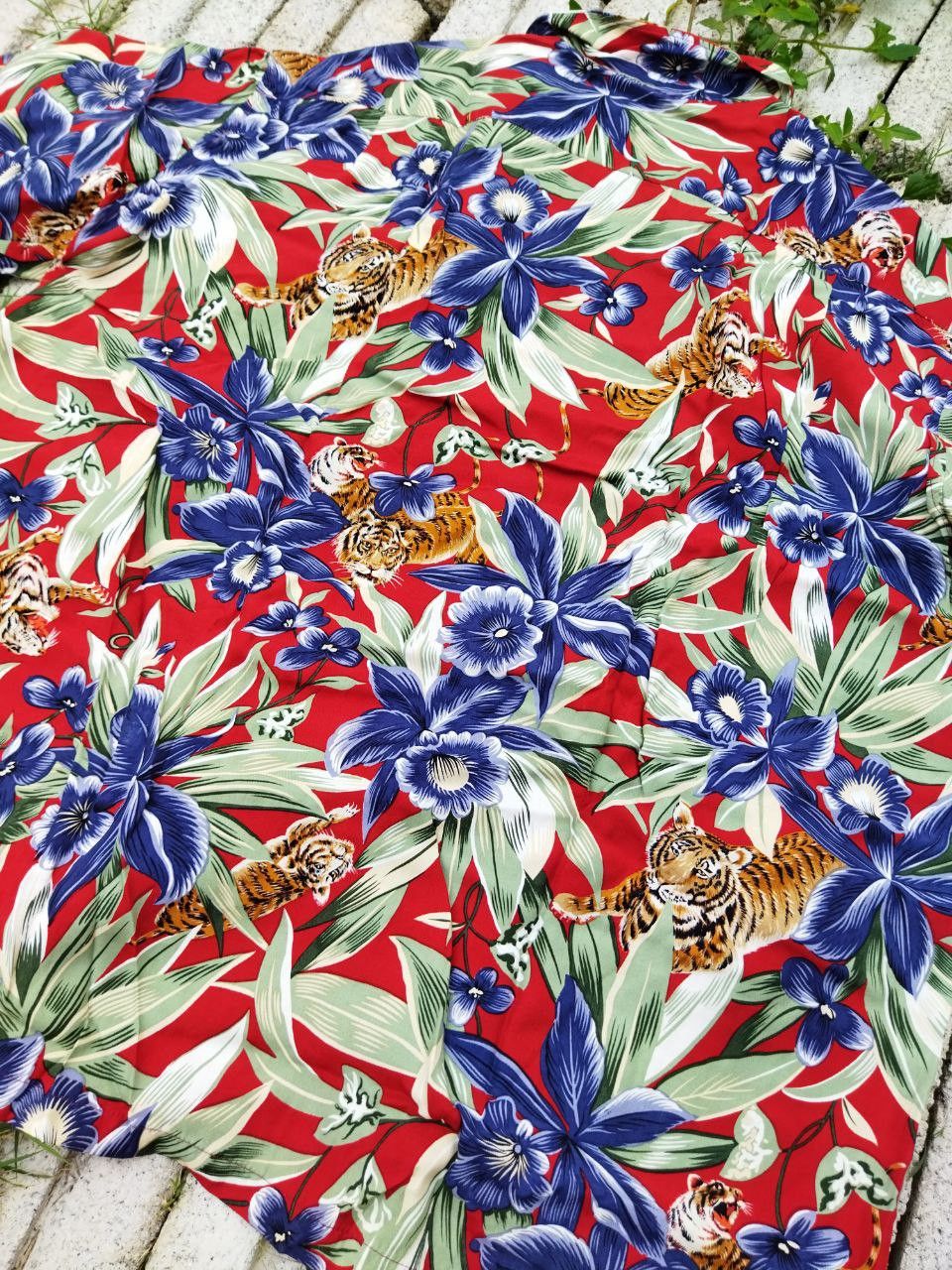 Japanese Brand Japanese Brand Tiger Hawaii Shirt Size US L / EU 52-54 / 3 - 2 Thumbnail