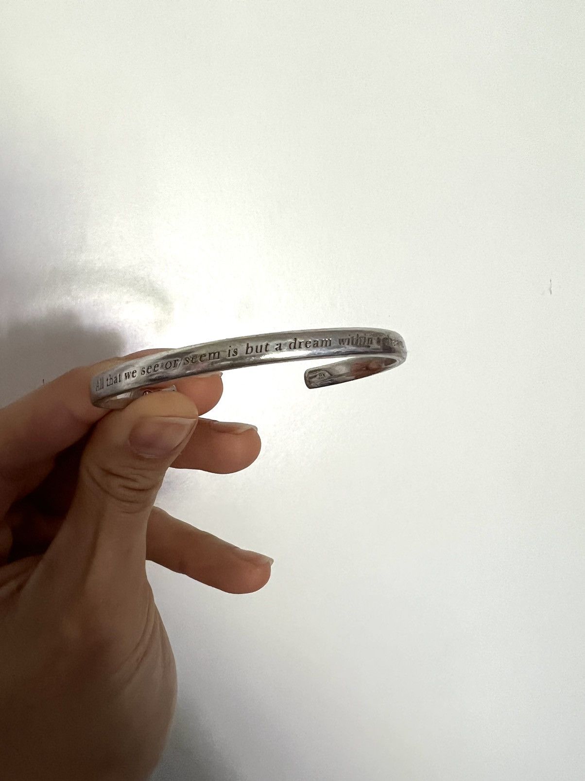 Undercover Undercover - Silver Bracelet / Cuff | Grailed