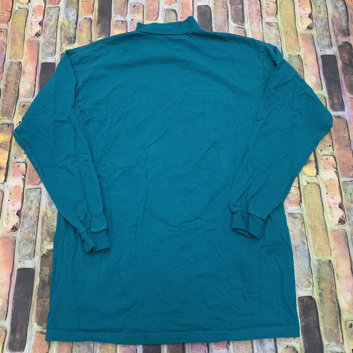 NFL × Vintage Vintage Miami Dolphins turtleneck shirt Size US L / EU 52-54 / 3 - 2 Thumbnail
