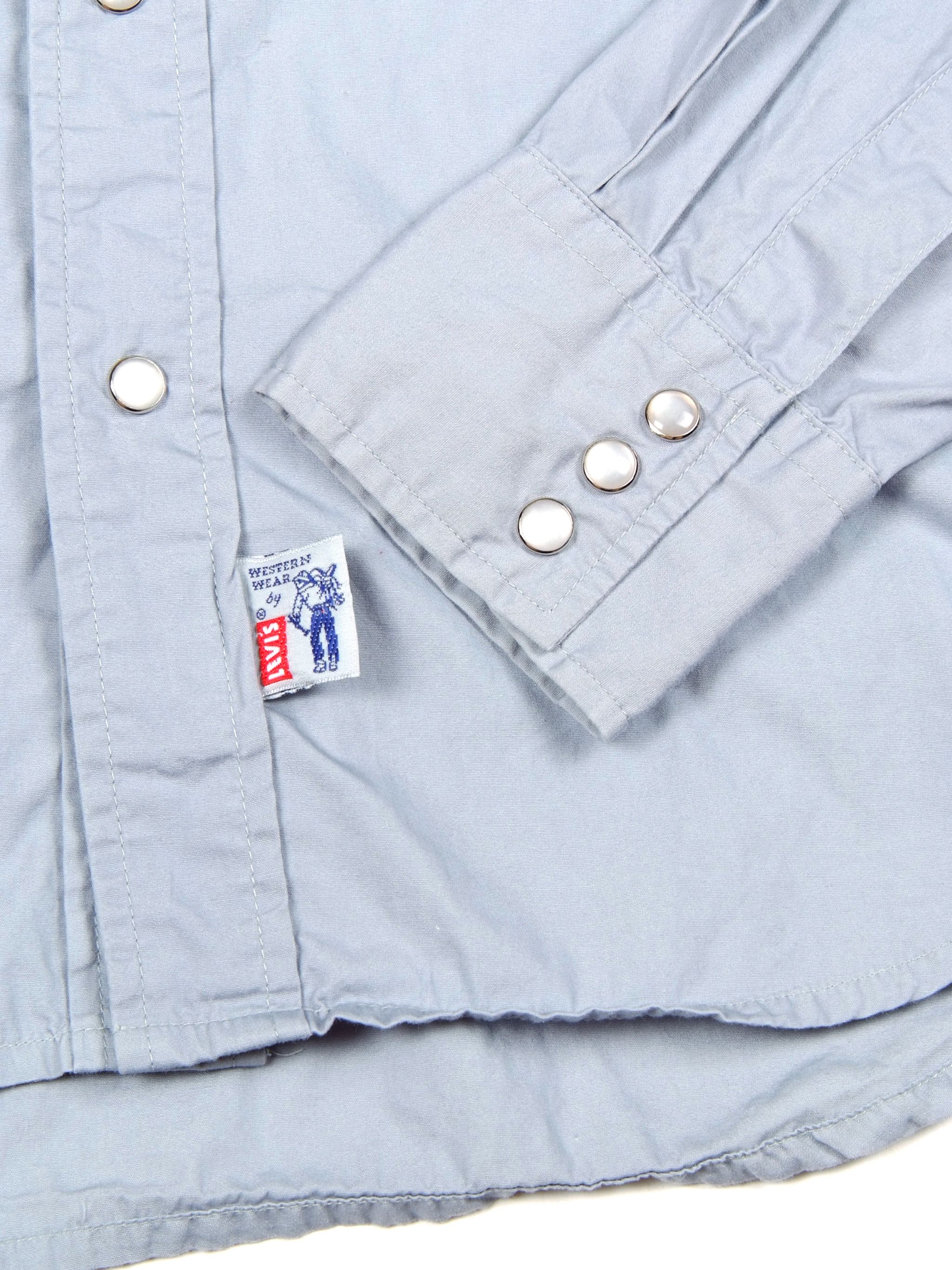 Levi's × Levi's Vintage Clothing × Vintage Western Wear By Levi's Denim Shirt Size US L / EU 52-54 / 3 - 6 Thumbnail