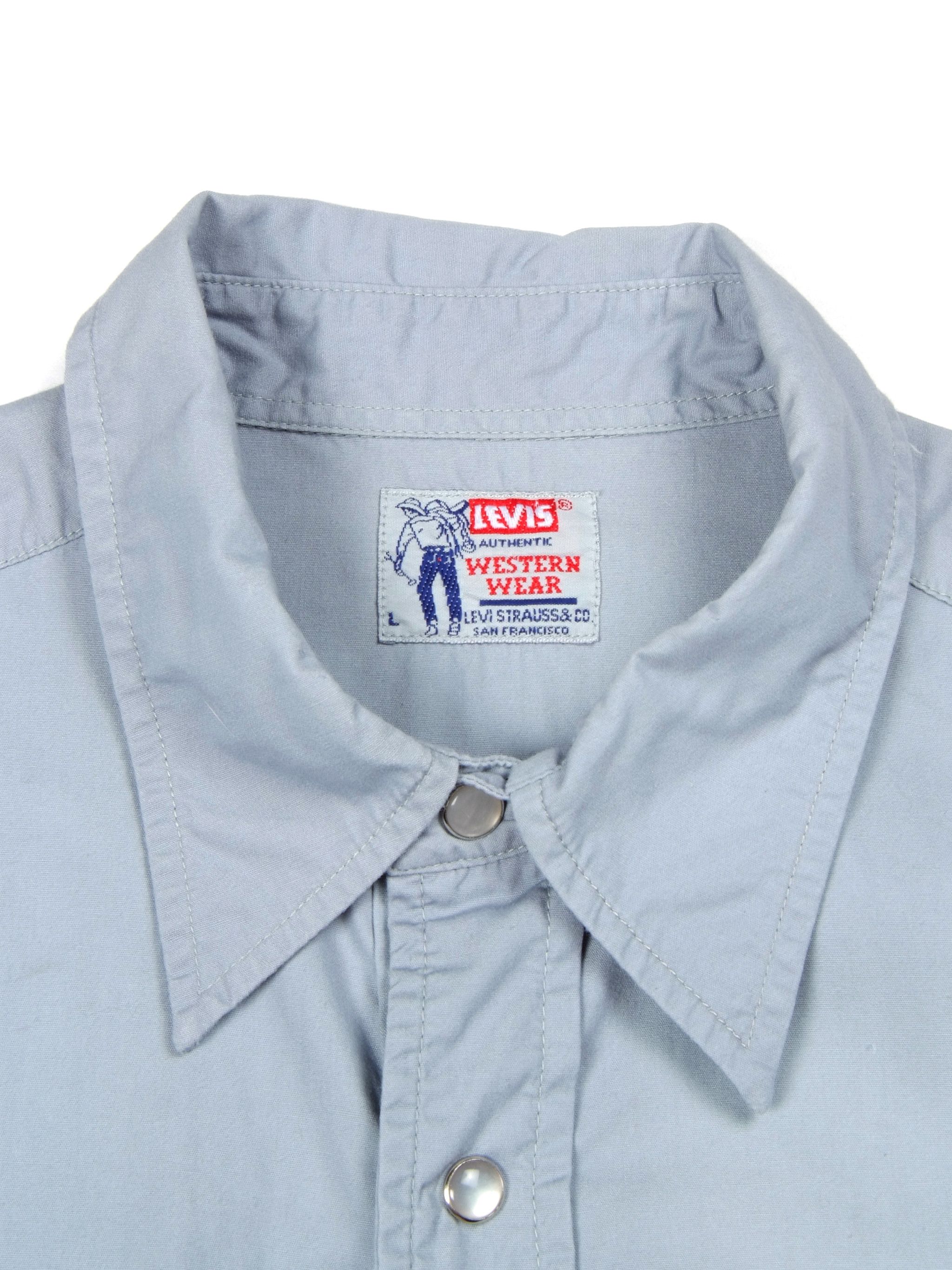 Levi's × Levi's Vintage Clothing × Vintage Western Wear By Levi's Denim Shirt Size US L / EU 52-54 / 3 - 4 Thumbnail