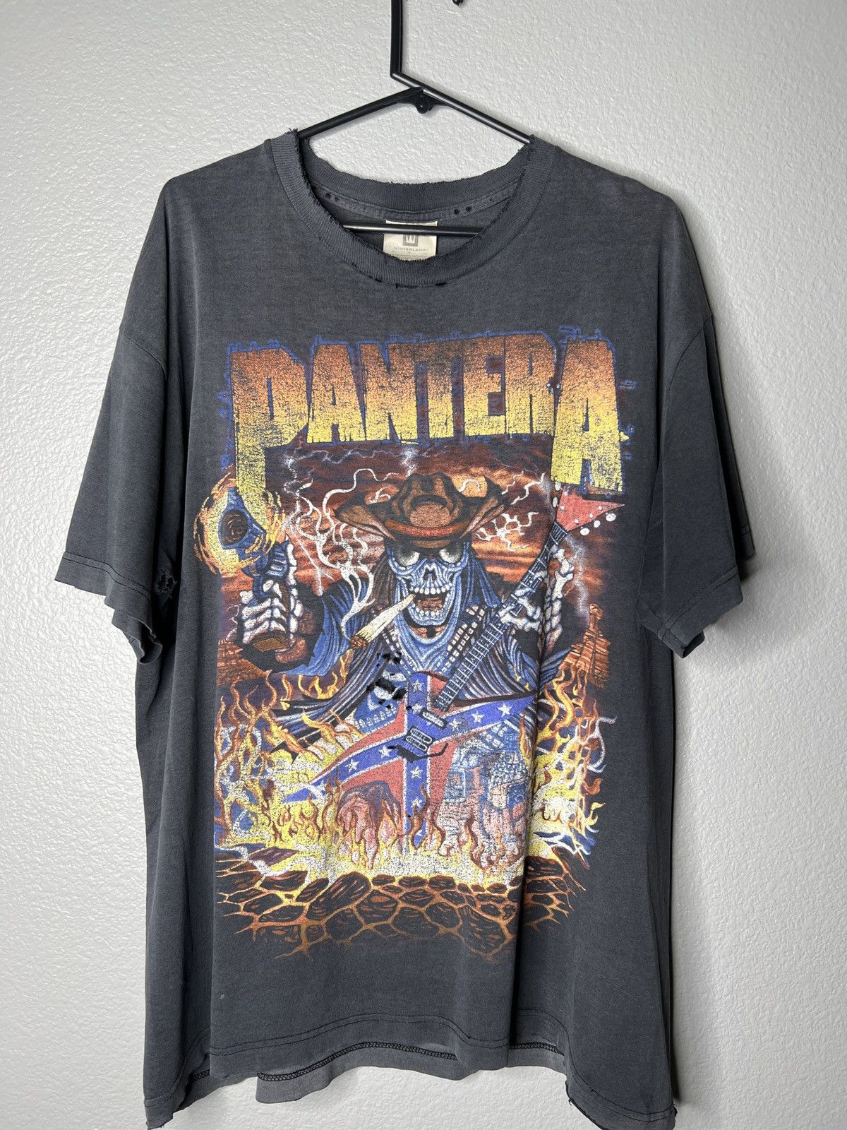 Vintage 1999 Pantera Cowboys From Hell Grail Travis Scott | Grailed