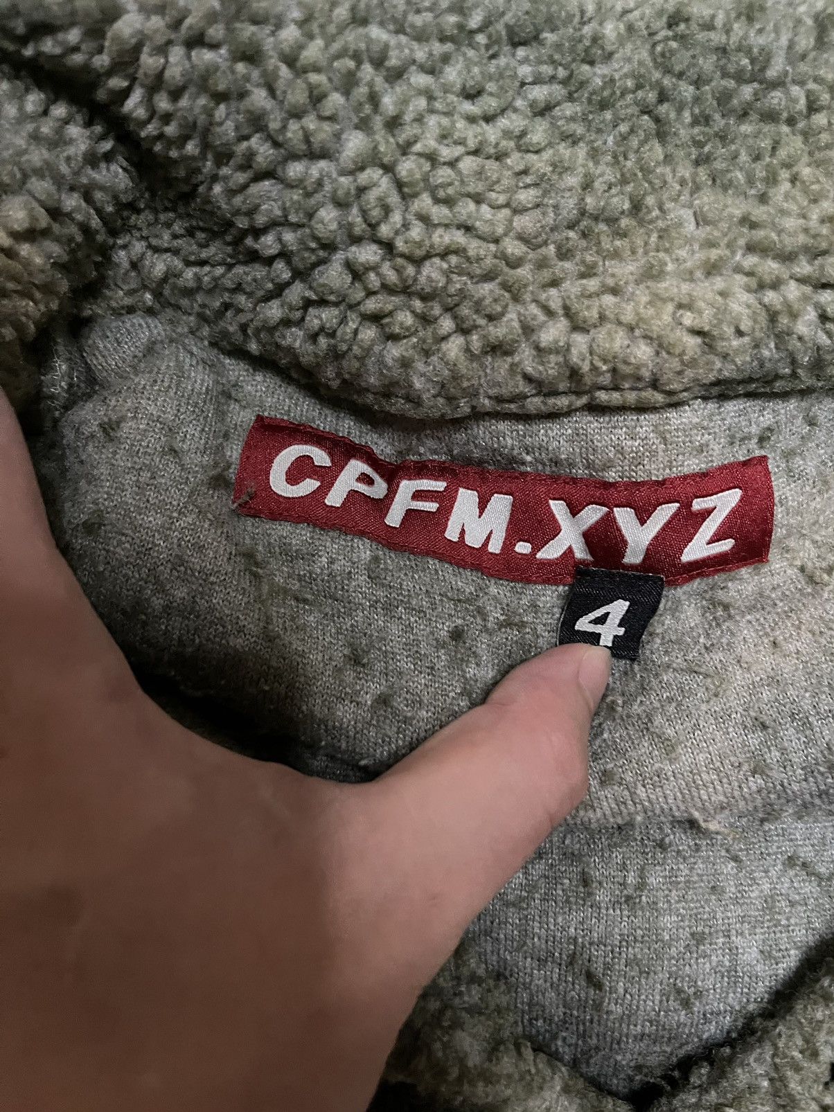 Cactus Plant Flea Market cpfm Cactus plant flea market swamp cowboy pullover Size US XL / EU 56 / 4 - 3 Thumbnail