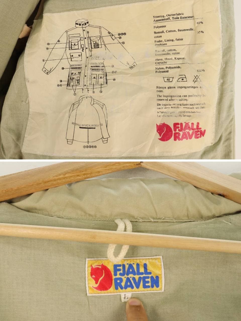 Fjallraven RARE Tactical Utility Detachable Sleeve Survival Jacket Size US L / EU 52-54 / 3 - 24 Thumbnail