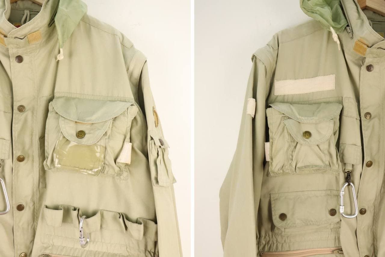 Fjallraven RARE Tactical Utility Detachable Sleeve Survival Jacket Size US L / EU 52-54 / 3 - 8 Thumbnail