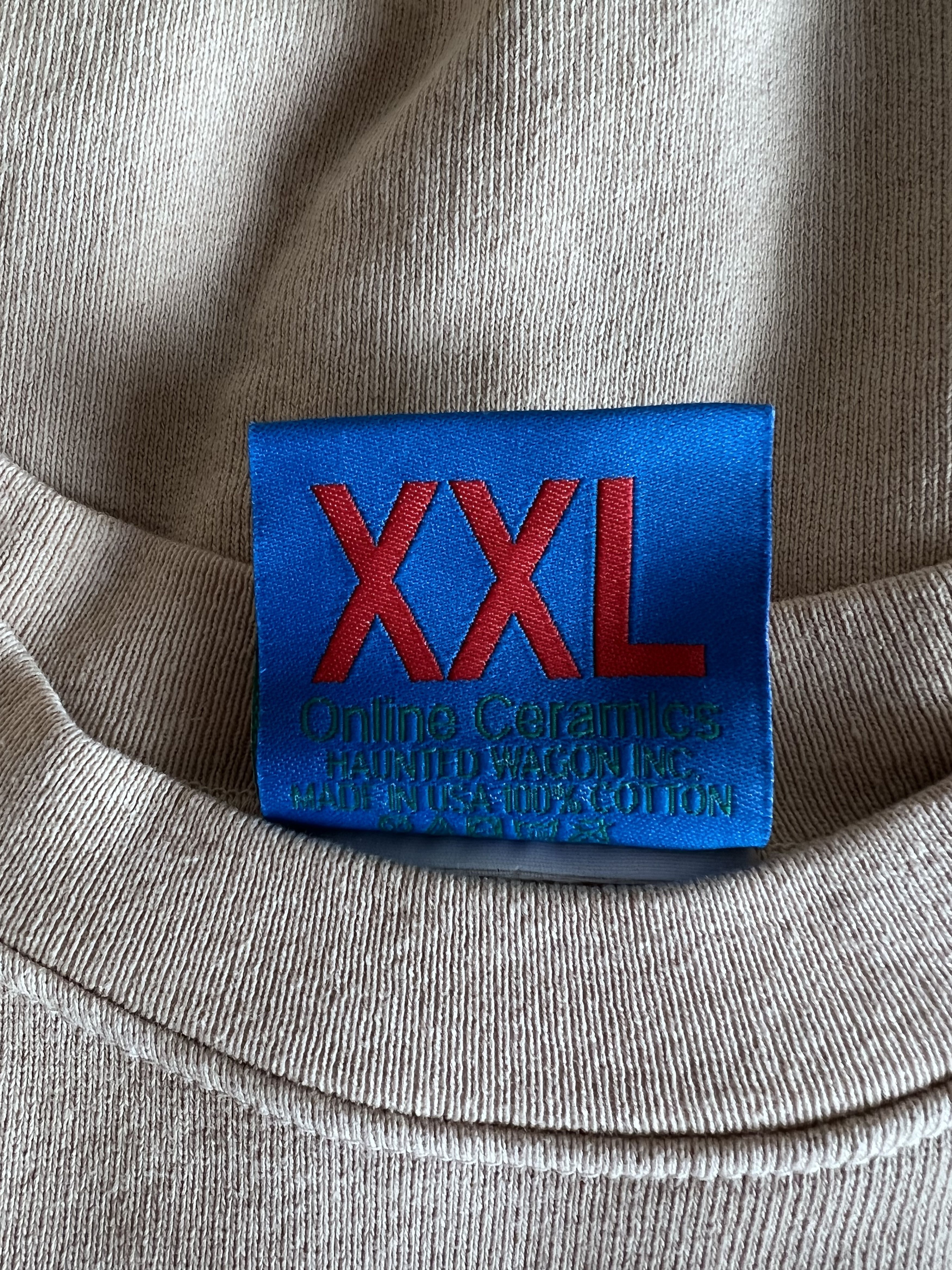Online Ceramics Online Ceramics LSD is a Message from God Crewneck Size US XXL / EU 58 / 5 - 4 Thumbnail