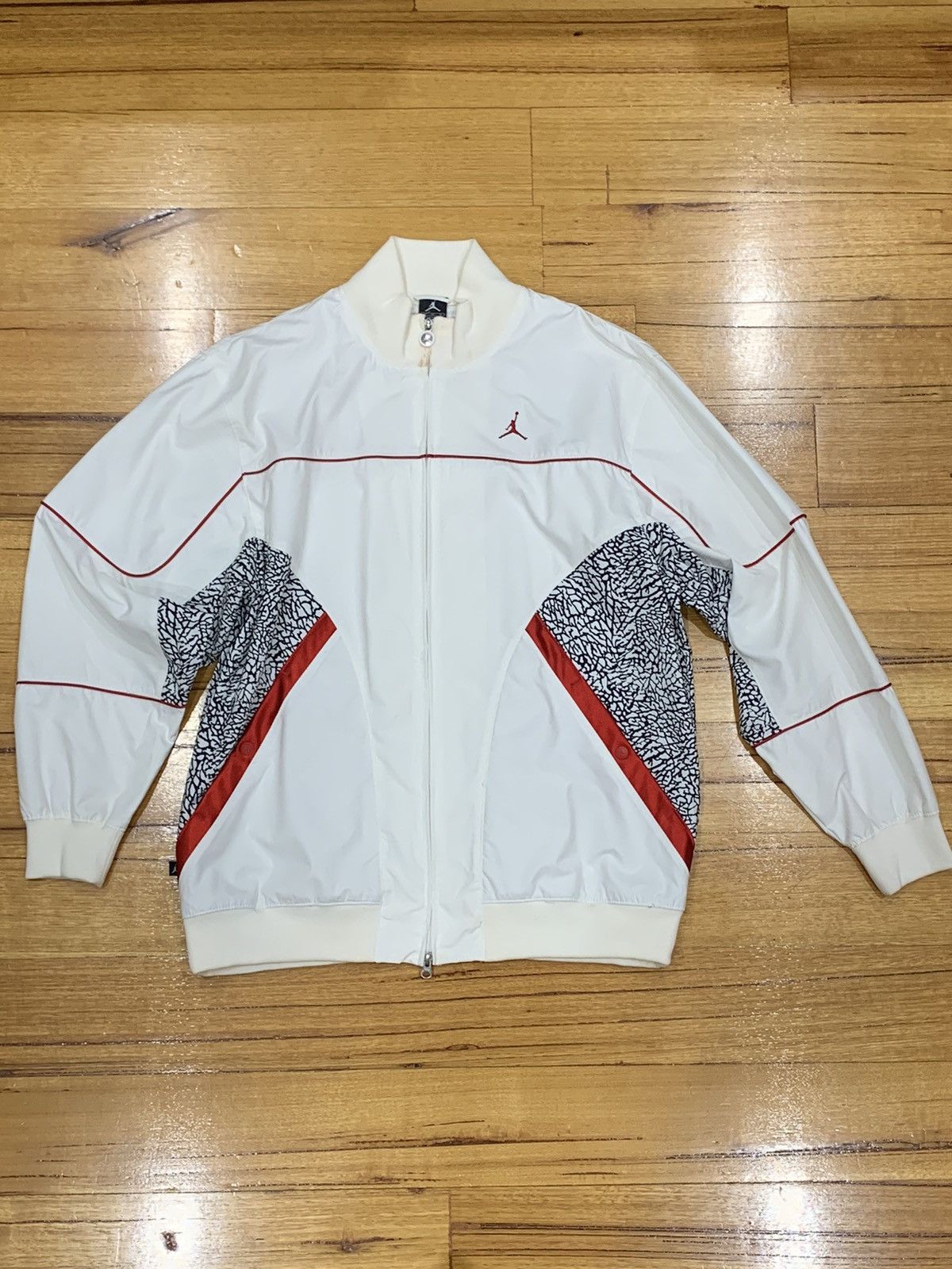 Jordan cement windbreaker outlet