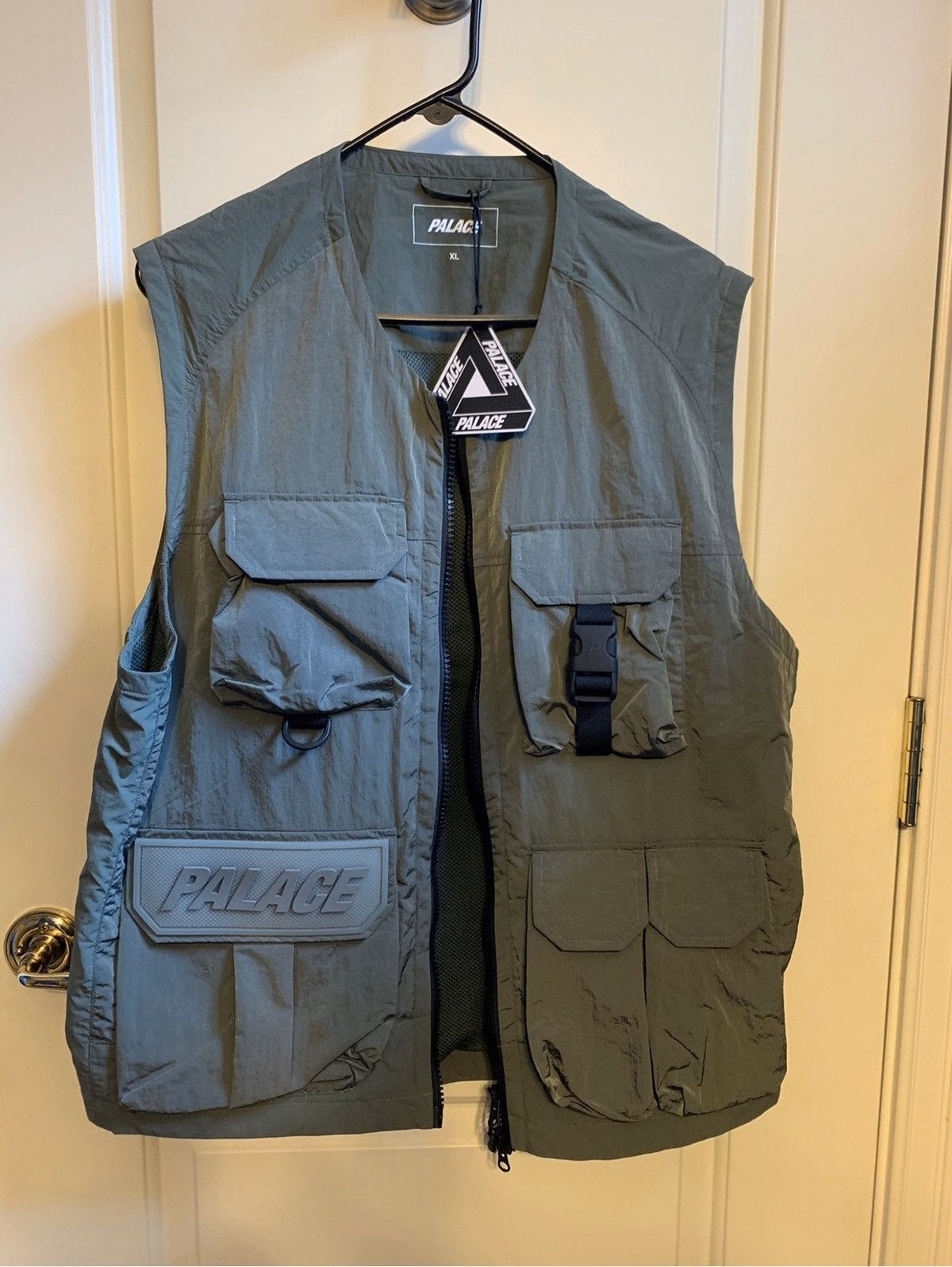 Palace Palace Utility Iridescent Jacket (ONLY VEST) | Grailed