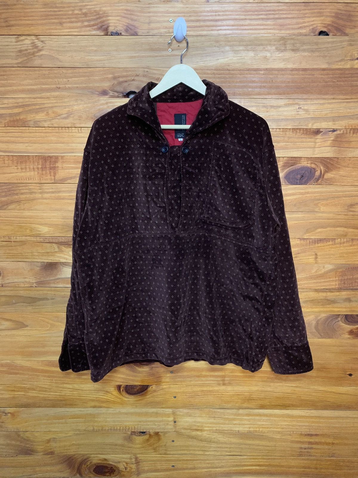 John Bearward Designer Islay Velvet Shirt