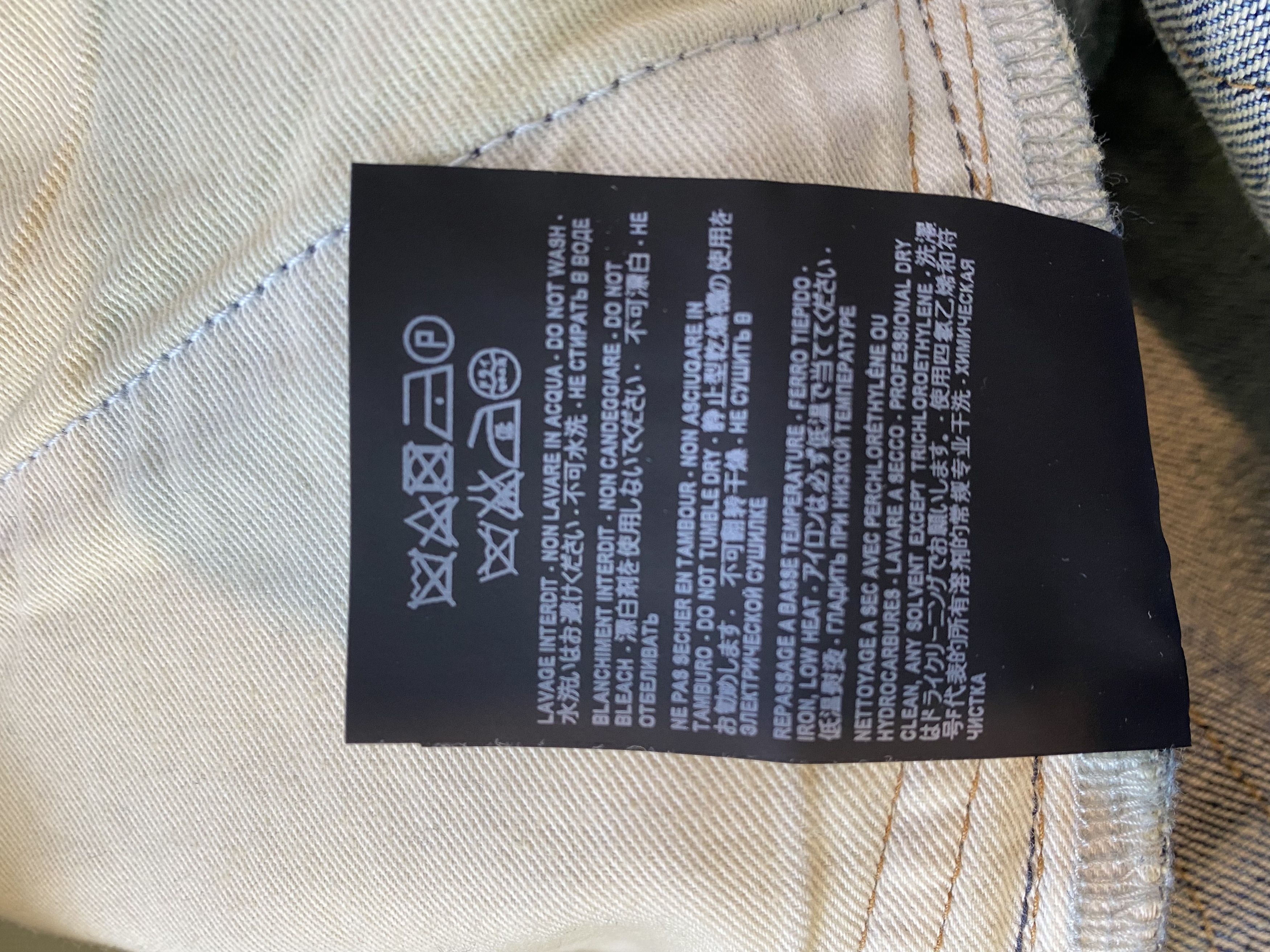 Saint Laurent Paris Saint Laurent Bandana Slim Fit Jeans - Size 33 Size US 33 - 5 Thumbnail