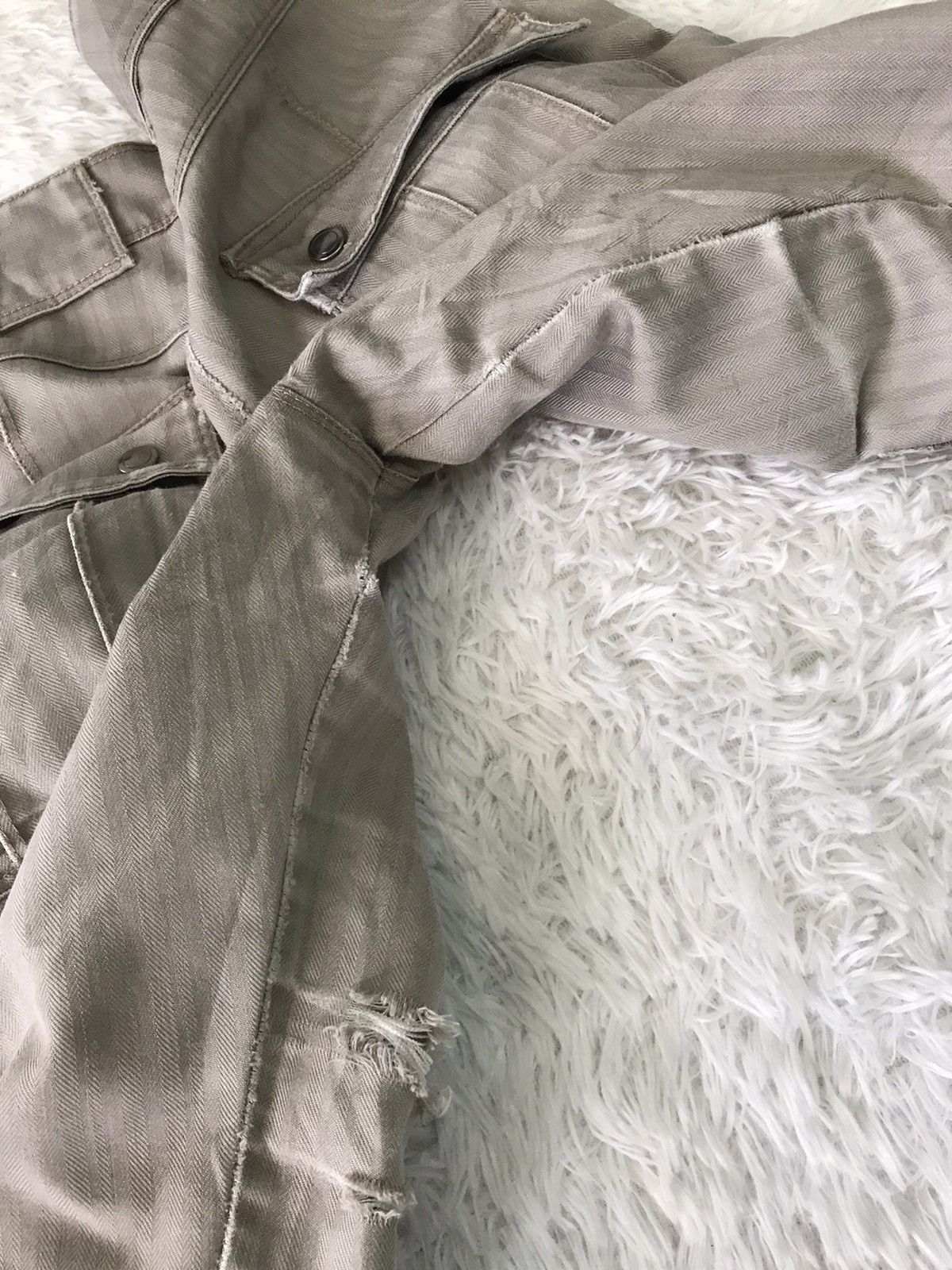 Japanese Brand 💥Steals💥Distress Semanticdesign Tactical Cargo Pant Size US 32 / EU 48 - 15 Thumbnail