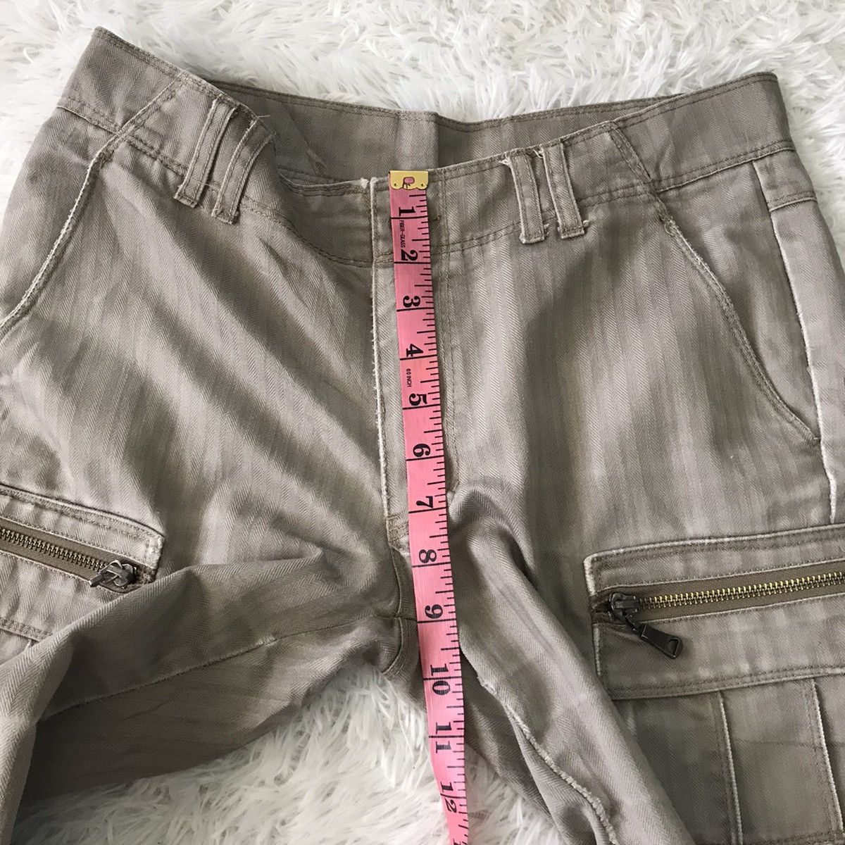 Japanese Brand 💥Steals💥Distress Semanticdesign Tactical Cargo Pant Size US 32 / EU 48 - 23 Thumbnail