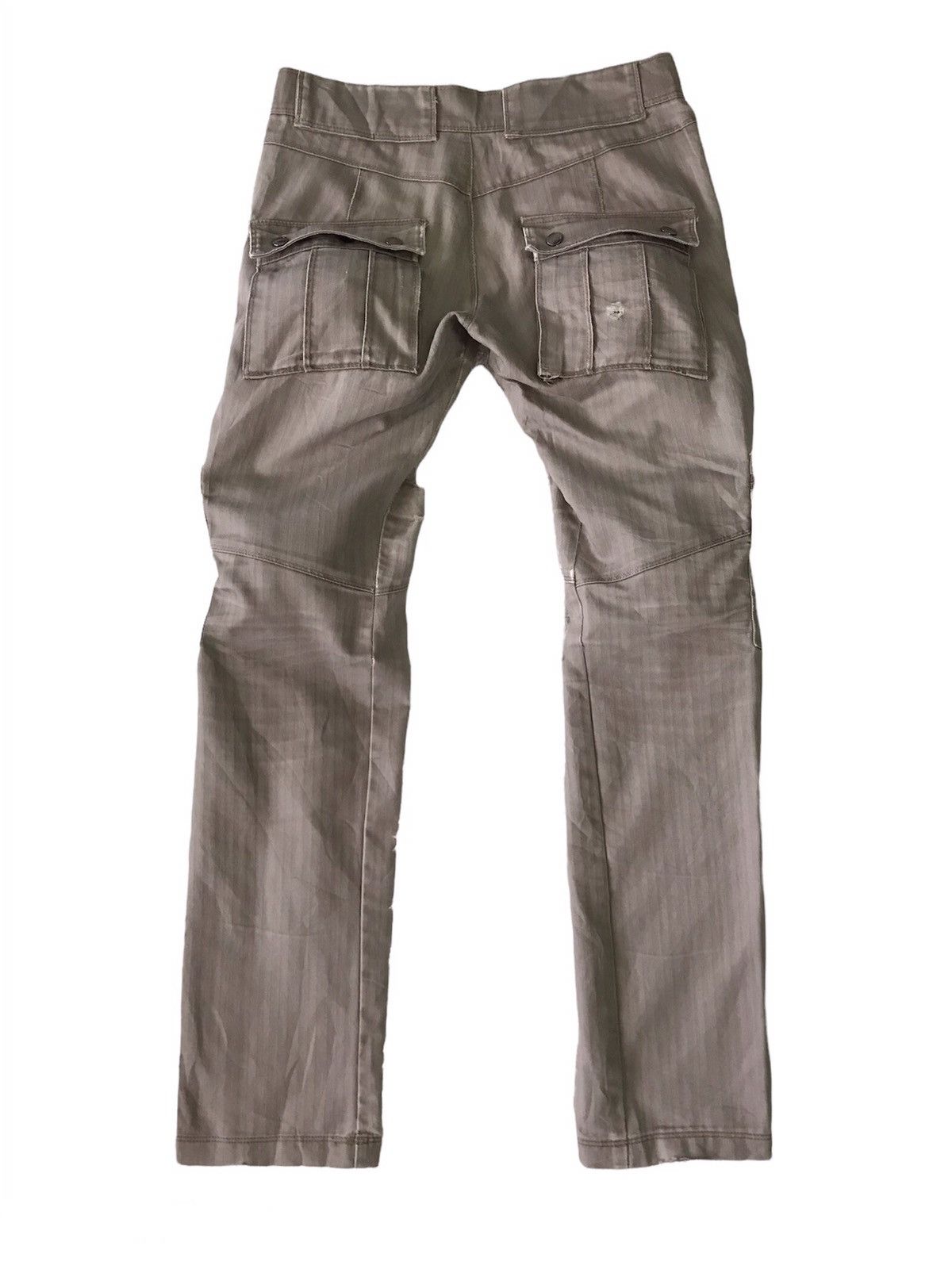 Japanese Brand 💥Steals💥Distress Semanticdesign Tactical Cargo Pant Size US 32 / EU 48 - 2 Thumbnail