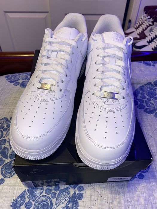 Supreme × Nike Air Force 1 Low White 