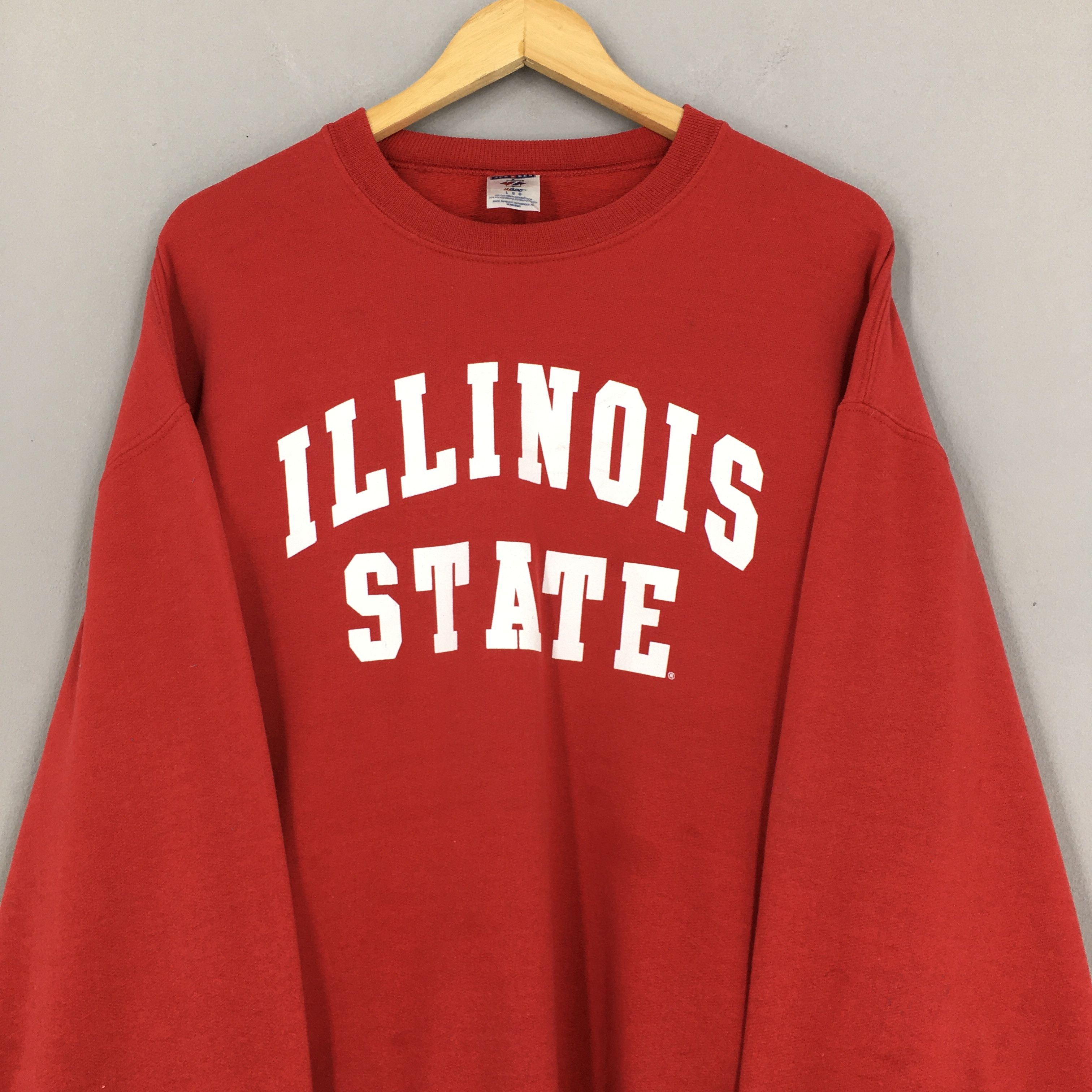 Vintage Vintage Illinois State Pullover Jumper Large Size US L / EU 52-54 / 3 - 2 Thumbnail