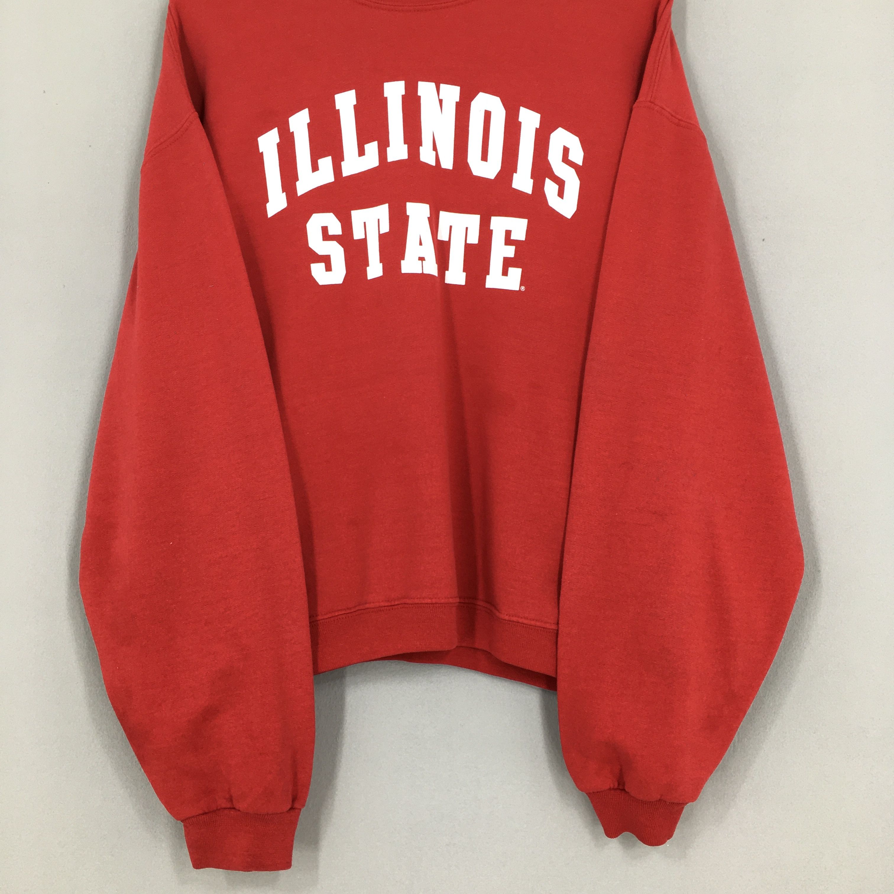 Vintage Vintage Illinois State Pullover Jumper Large Size US L / EU 52-54 / 3 - 3 Thumbnail