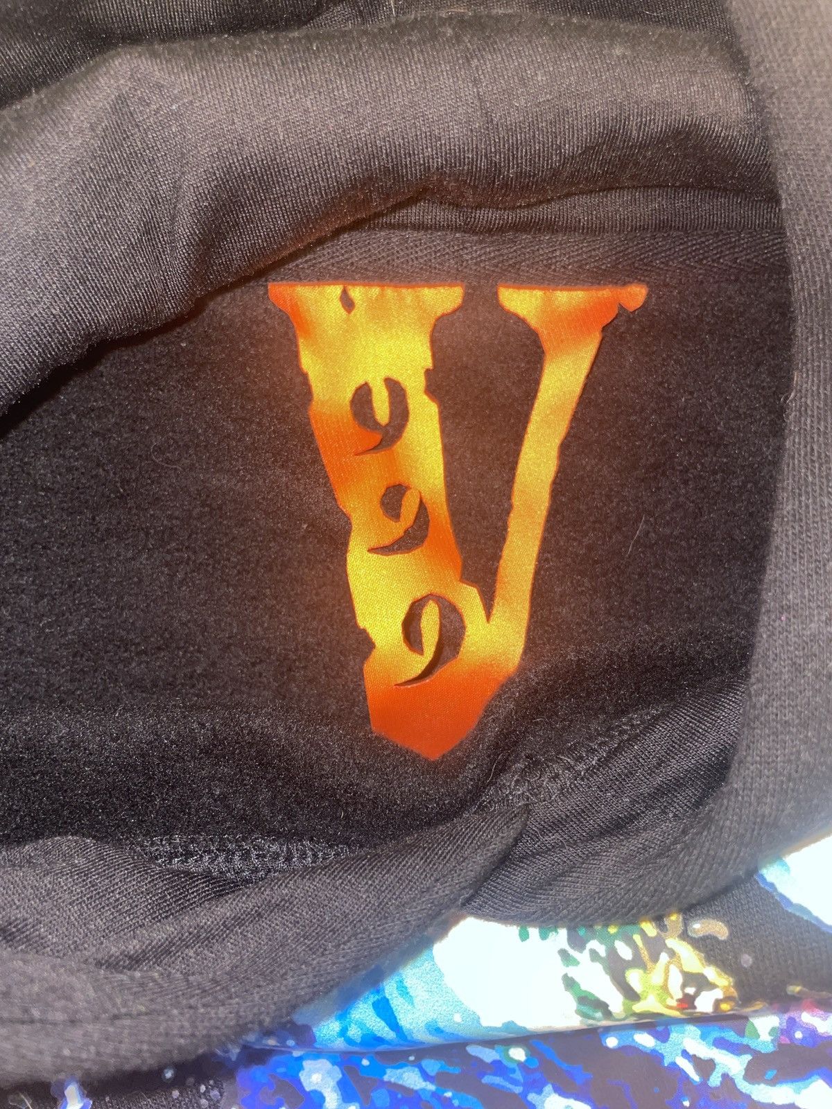 999 Club × Vlone Vlone x Juicewrld Cosmic Hoodie Black Size US XL / EU 56 / 4 - 3 Thumbnail
