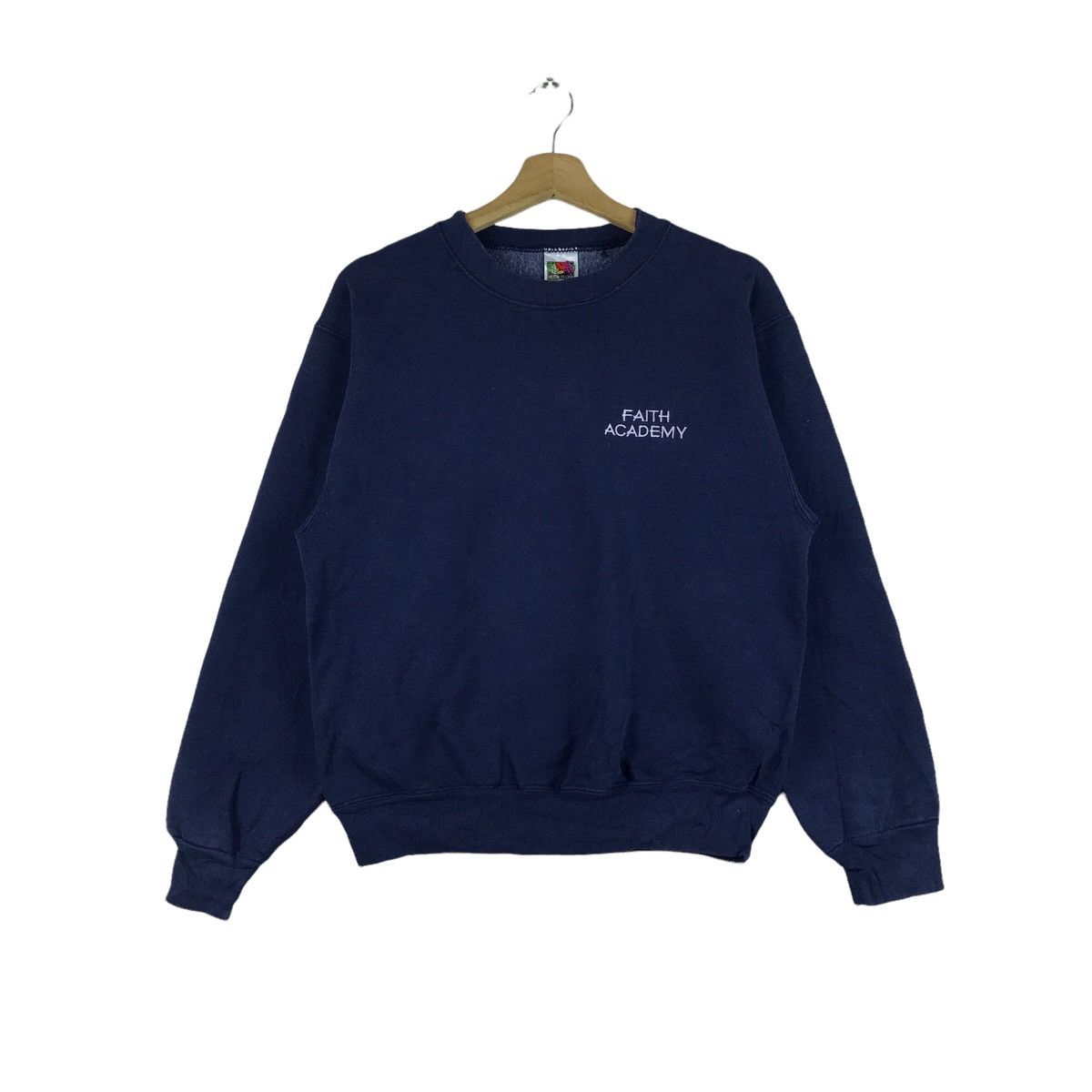 Vintage Fruit Of The Loom Pullover Jumper Sweatshirt