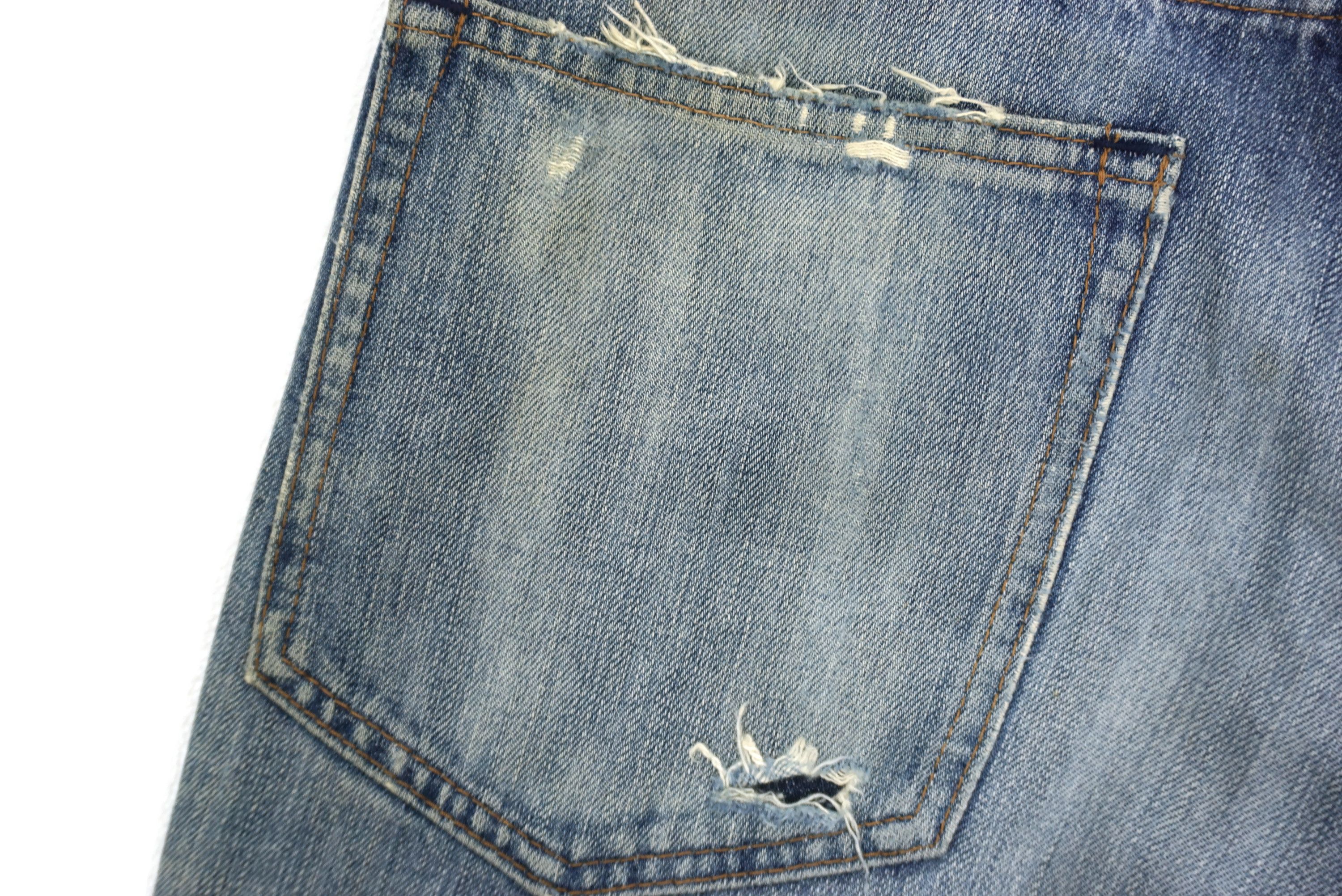 Japanese Brand Rageblue Japan Denim Japanese Brand Hickory Workwear Denim Size US 30 / EU 46 - 15 Thumbnail