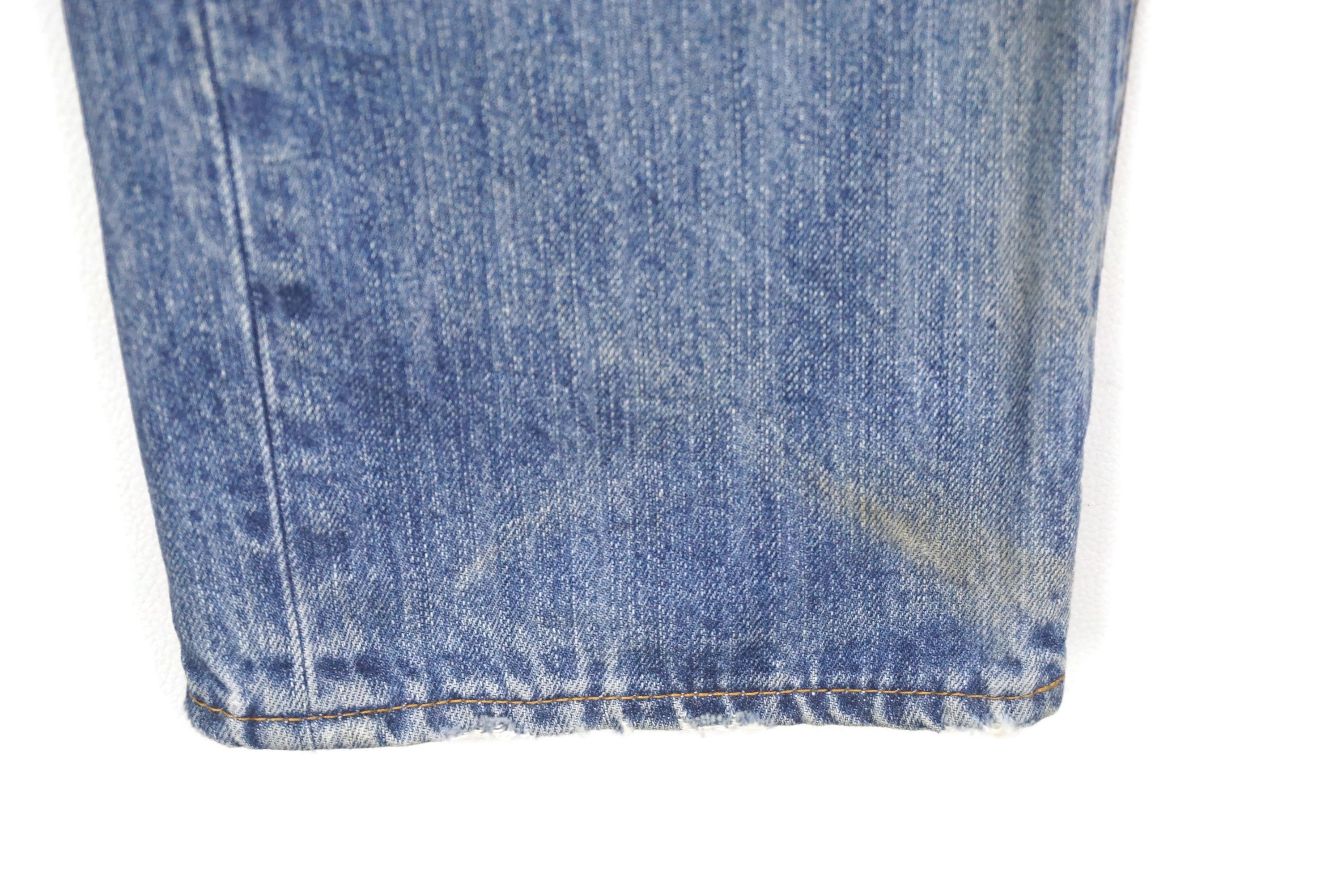 Japanese Brand Rageblue Japan Denim Japanese Brand Hickory Workwear Denim Size US 30 / EU 46 - 11 Thumbnail