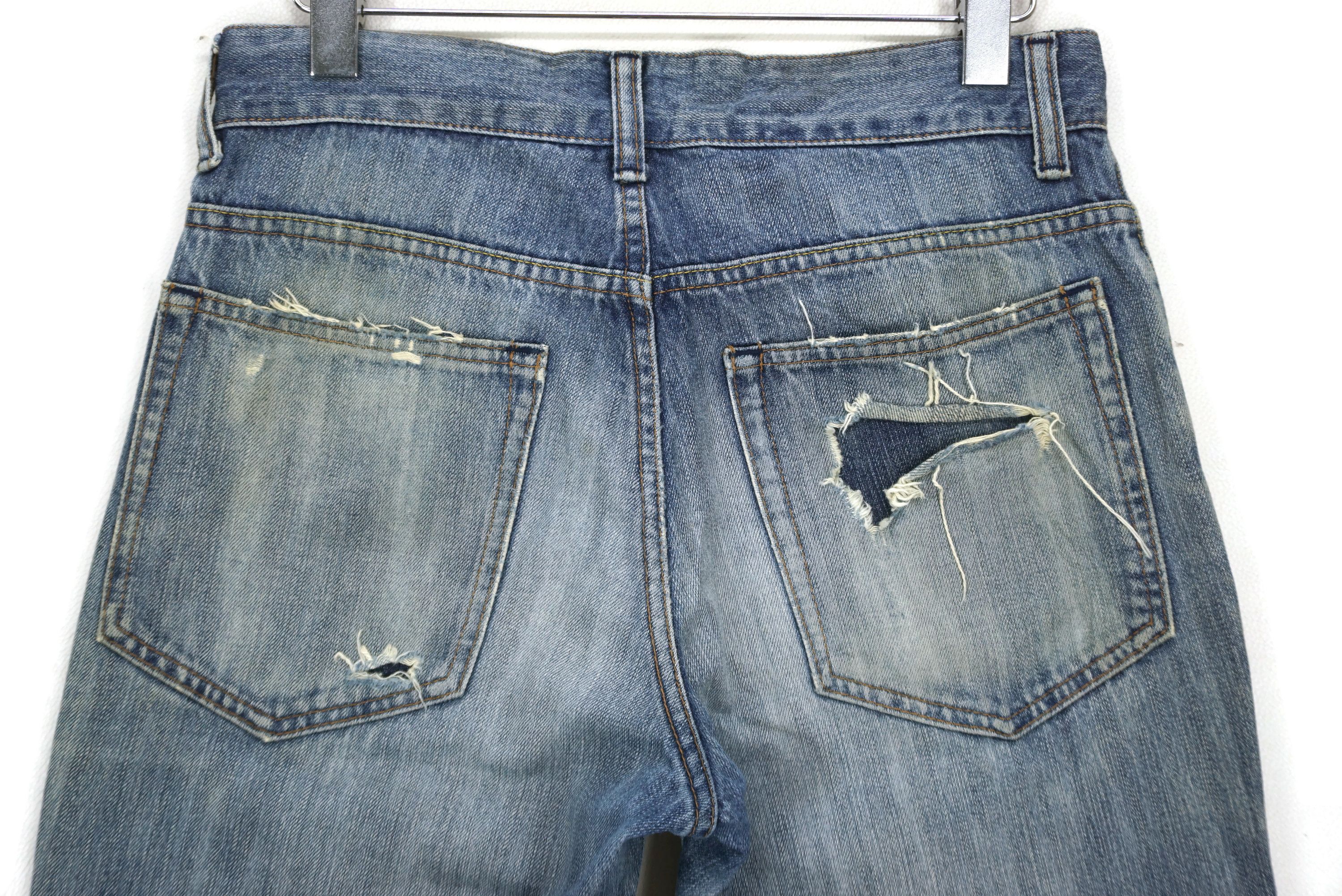 Japanese Brand Rageblue Japan Denim Japanese Brand Hickory Workwear Denim Size US 30 / EU 46 - 6 Thumbnail