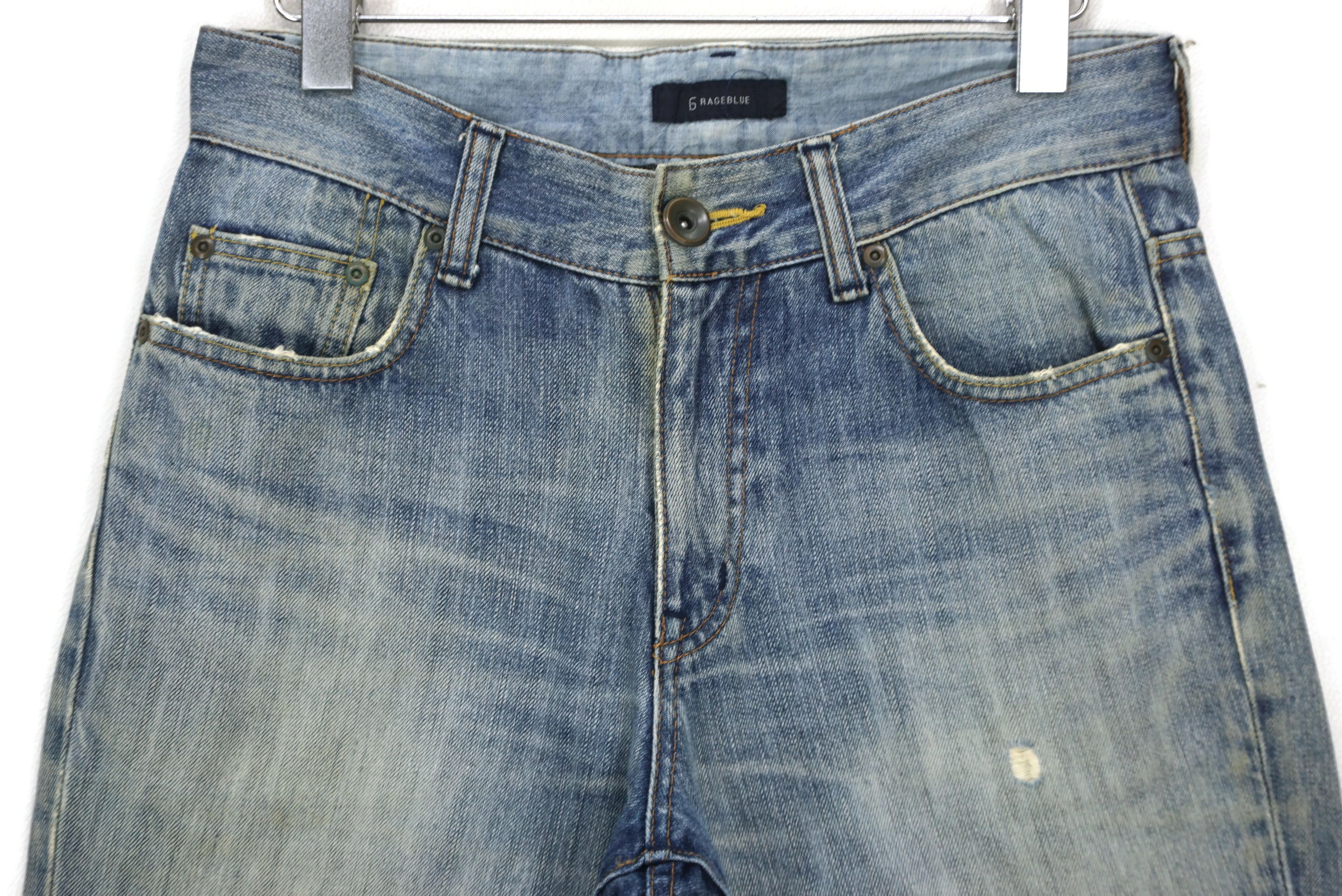 Japanese Brand Rageblue Japan Denim Japanese Brand Hickory Workwear Denim Size US 30 / EU 46 - 3 Thumbnail