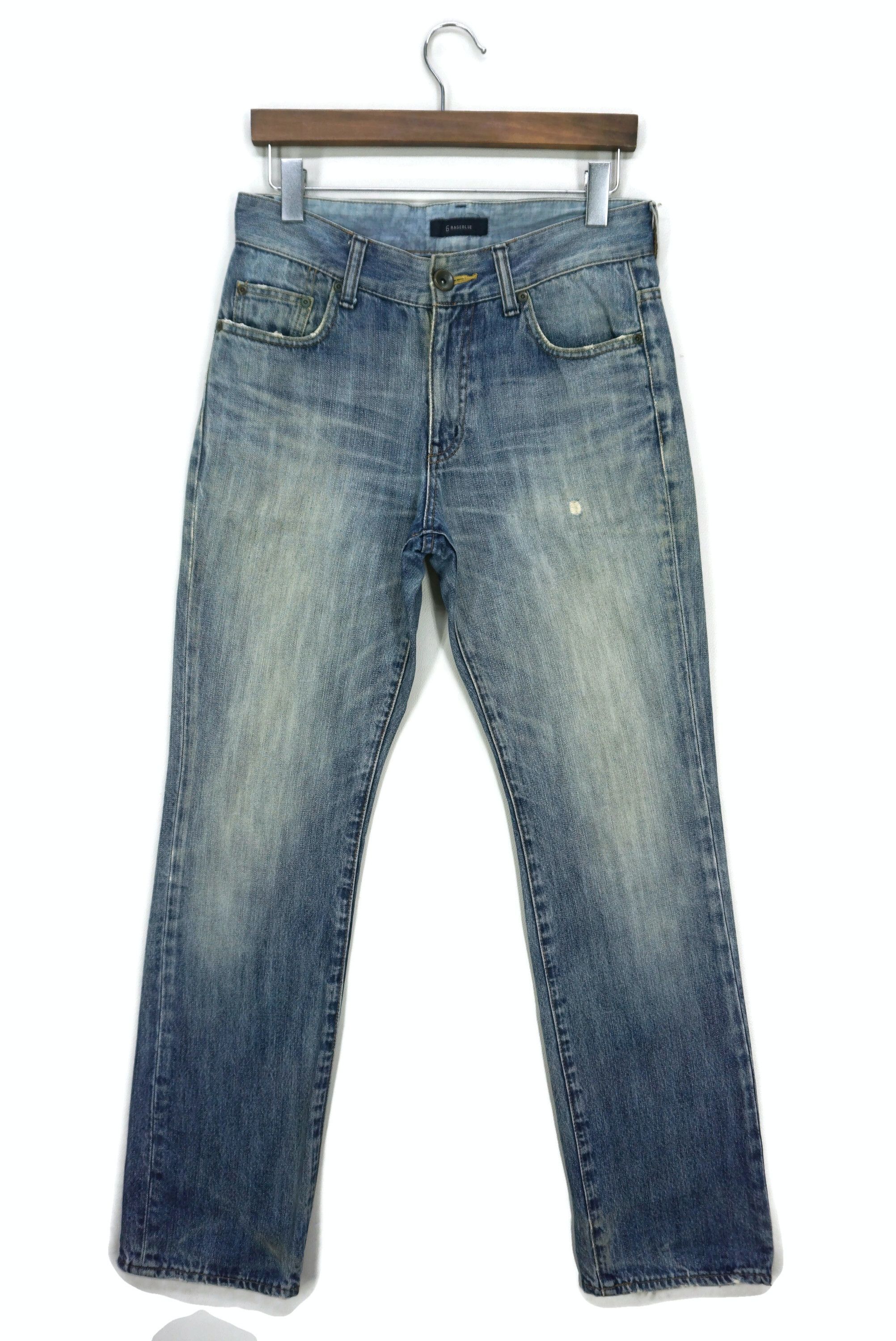 Japanese Brand Rageblue Japan Denim Japanese Brand Hickory Workwear Denim Size US 30 / EU 46 - 1 Thumbnail