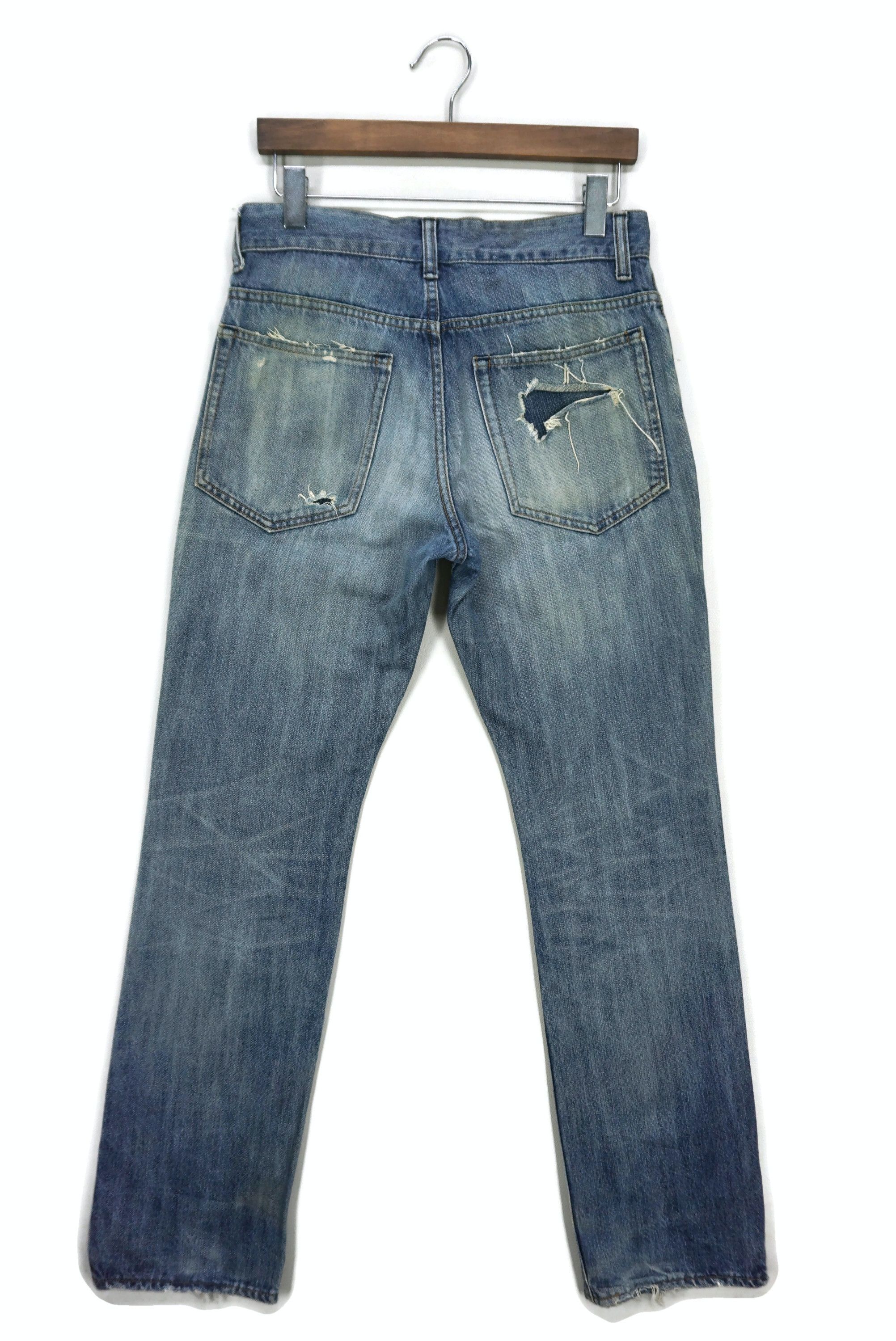 Japanese Brand Rageblue Japan Denim Japanese Brand Hickory Workwear Denim Size US 30 / EU 46 - 2 Thumbnail