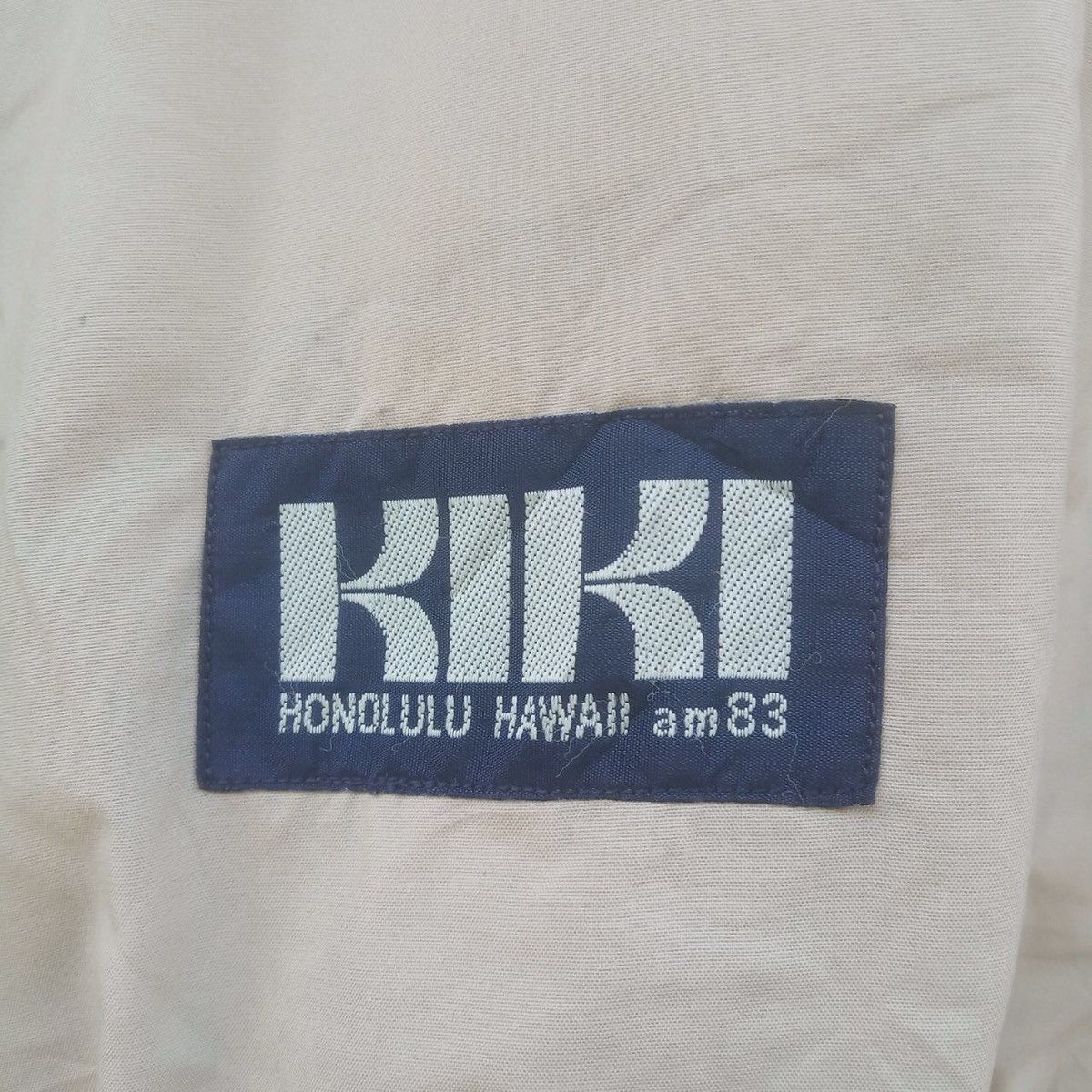 Vintage Vintage KIKI Honolulu Hawaii Surf Style Anorak Jacket Size US L / EU 52-54 / 3 - 4 Thumbnail