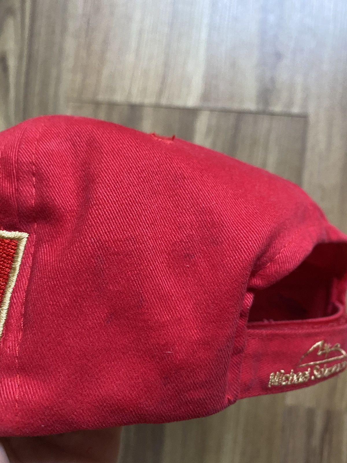 Vintage Vintage Michael Schumacher 2002 Champion Cap Hat Ferrari Size ONE SIZE - 9 Thumbnail