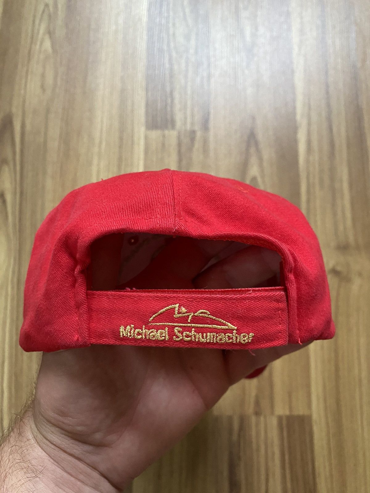 Vintage Vintage Michael Schumacher 2002 Champion Cap Hat Ferrari Size ONE SIZE - 4 Thumbnail