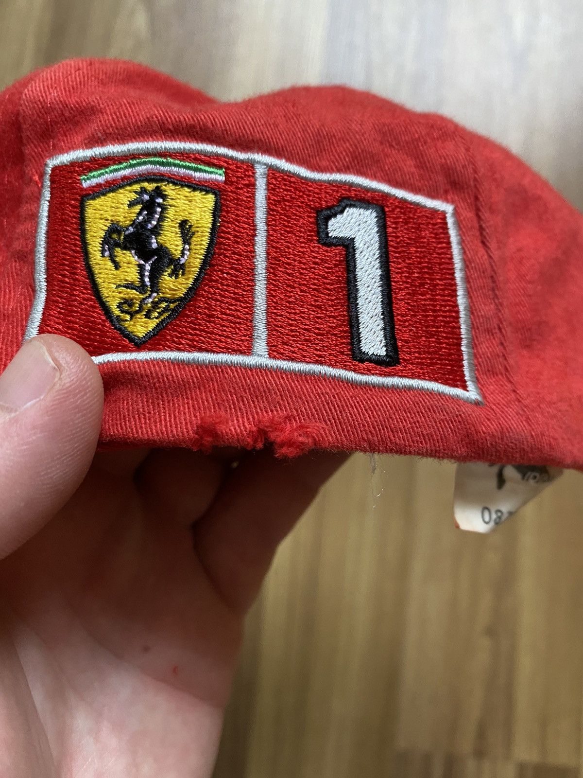 Vintage Vintage Michael Schumacher 2001 Champion Cap Hat Ferrari Size ONE SIZE - 9 Thumbnail