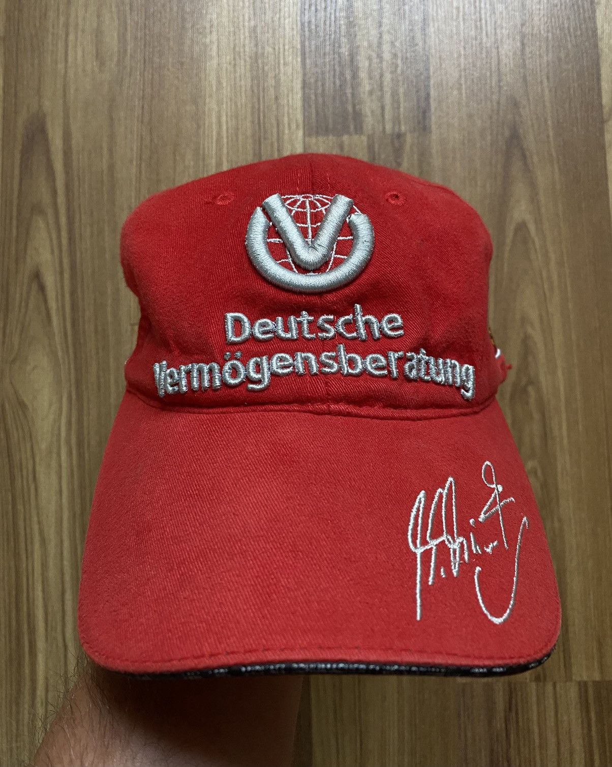 Vintage Vintage Michael Schumacher 2001 Champion Cap Hat Ferrari Size ONE SIZE - 1 Thumbnail
