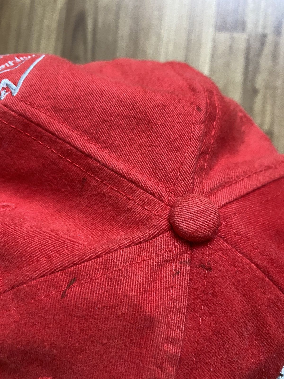 Vintage Vintage Michael Schumacher 2001 Champion Cap Hat Ferrari Size ONE SIZE - 5 Thumbnail