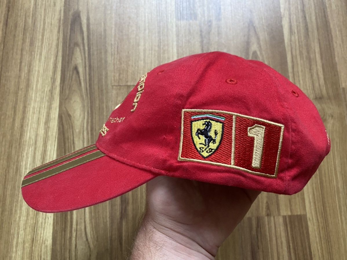 Vintage Vintage Ferrari Michael Schumacher F1 Champion Cap Hat BMW Size ONE SIZE - 4 Thumbnail