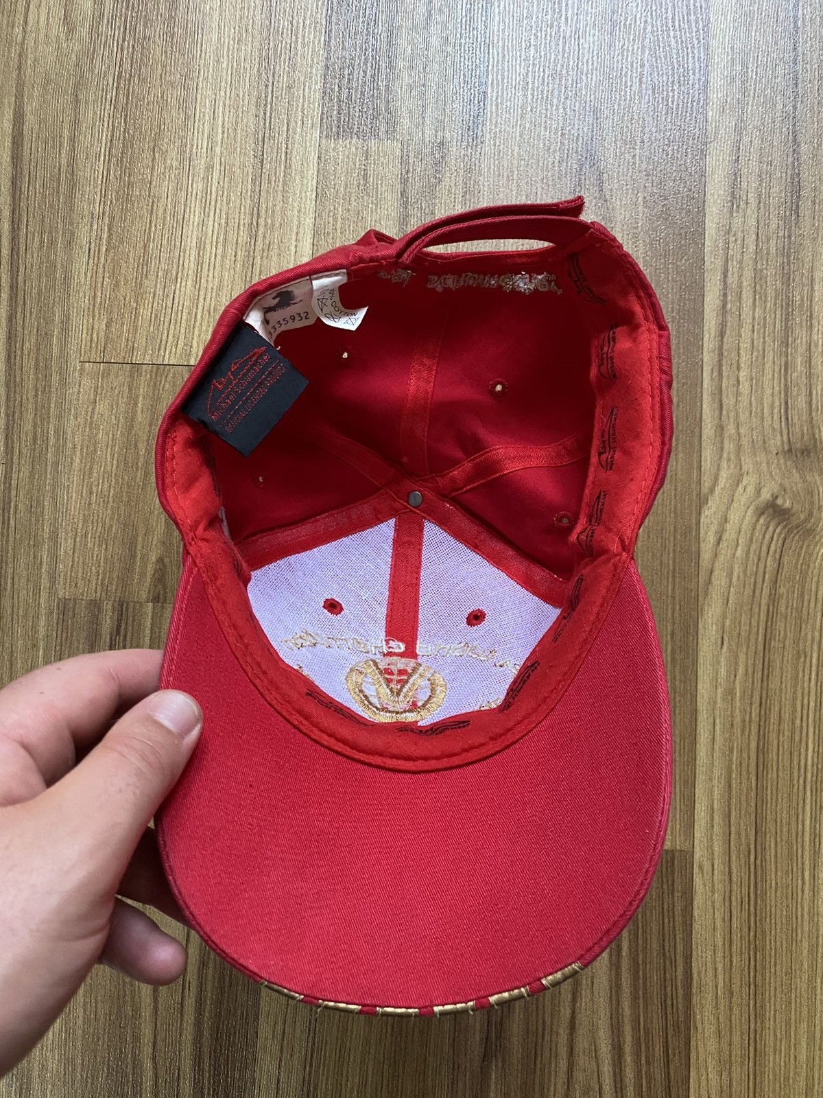Vintage Vintage Ferrari Michael Schumacher F1 Champion Cap Hat BMW Size ONE SIZE - 6 Thumbnail