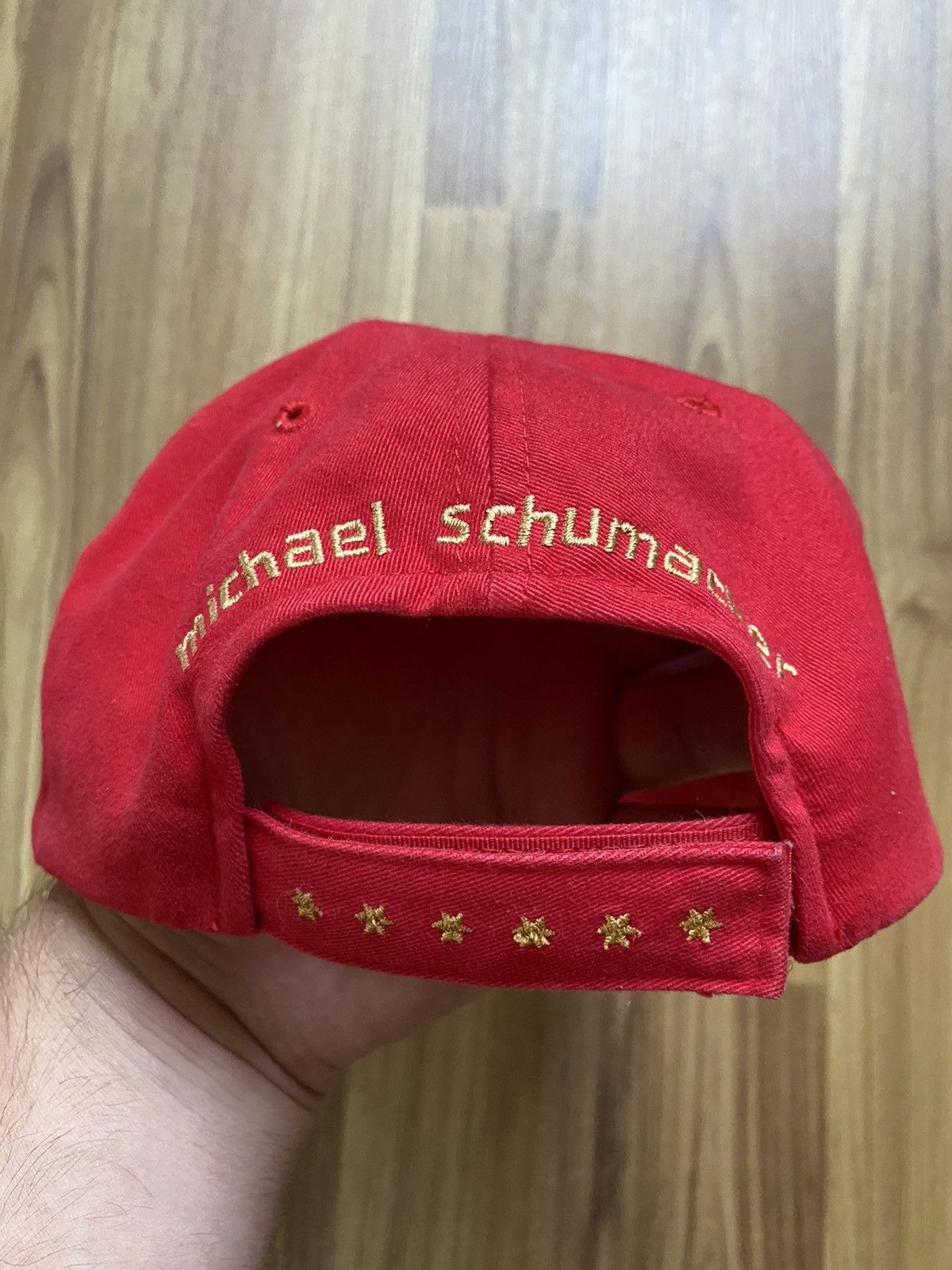 Vintage Vintage Ferrari Michael Schumacher F1 Champion Cap Hat BMW Size ONE SIZE - 5 Thumbnail