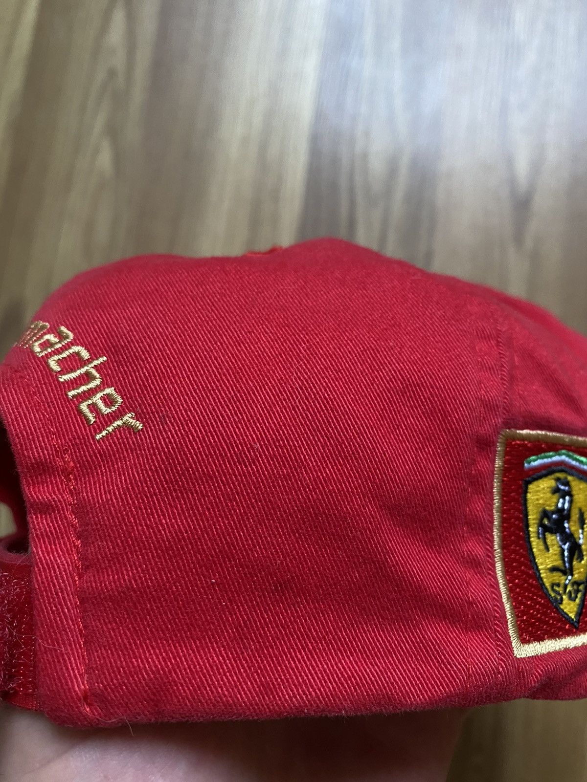Vintage Vintage Ferrari Michael Schumacher F1 Champion Cap Hat BMW Size ONE SIZE - 10 Thumbnail