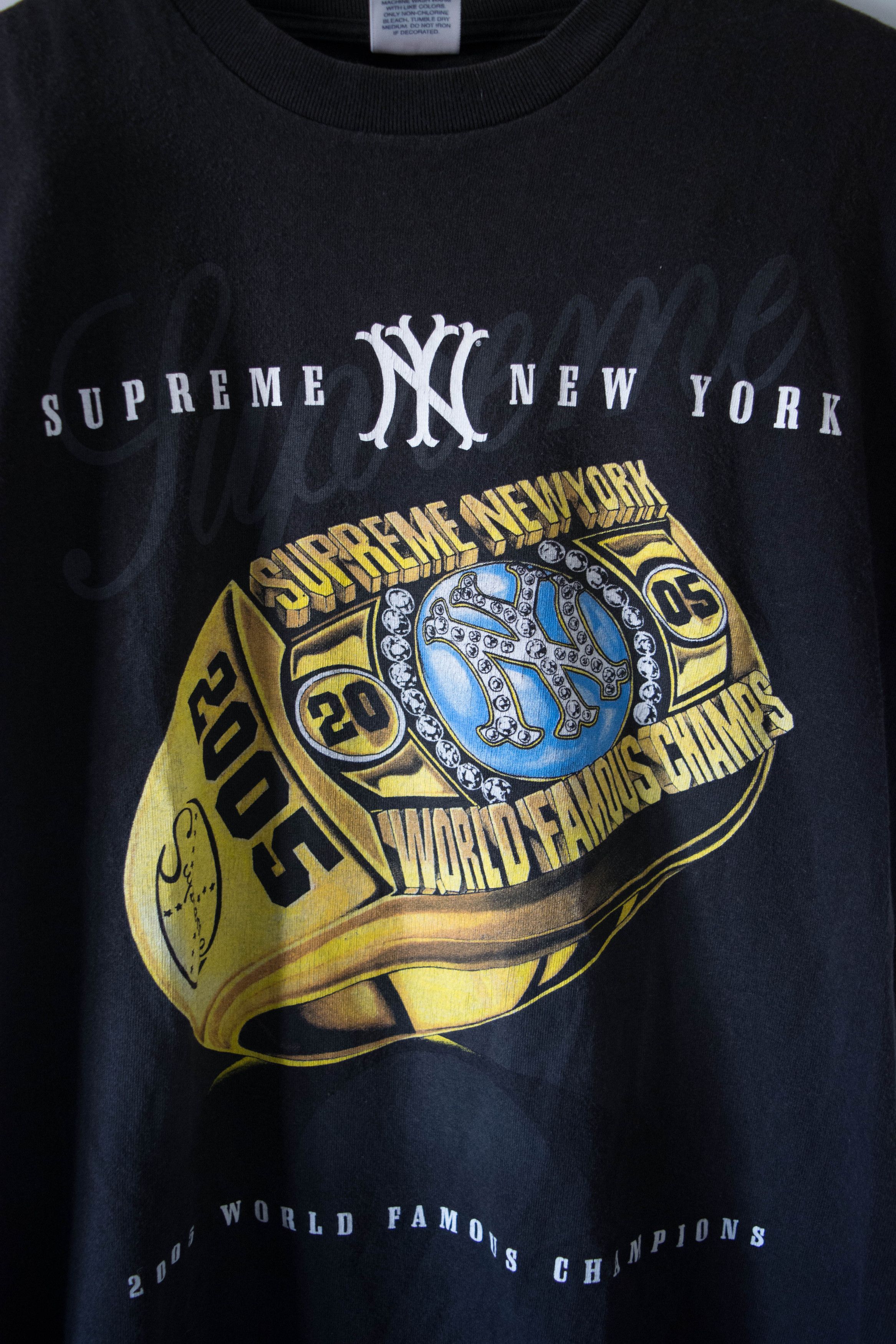 Supreme 2005 Championship Ring Tee | Grailed