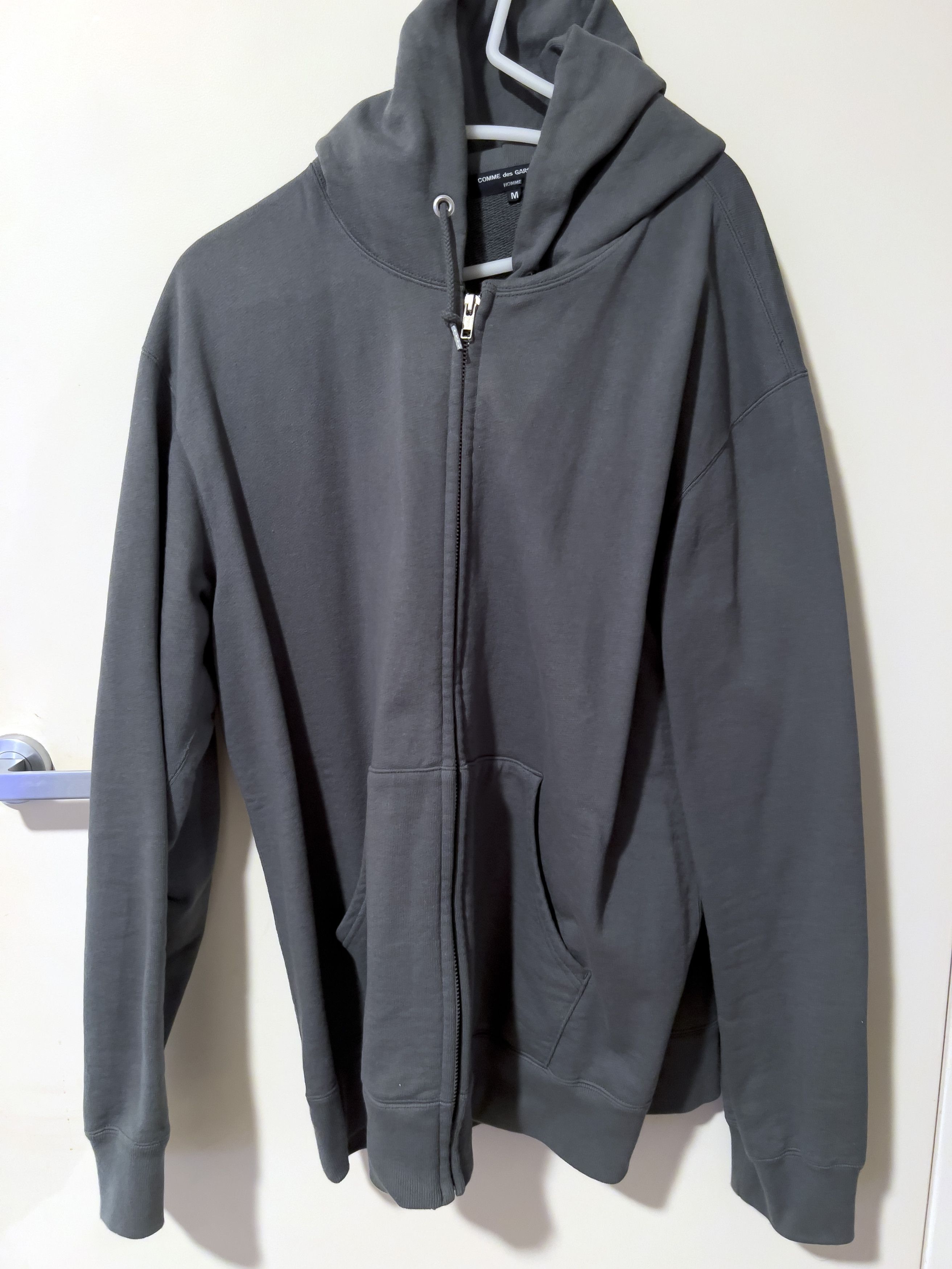 Comme des Garcons CdG HOMME PATCH LOGO ZIP HOODY Size US M / EU 48-50 / 2 - 2 Thumbnail