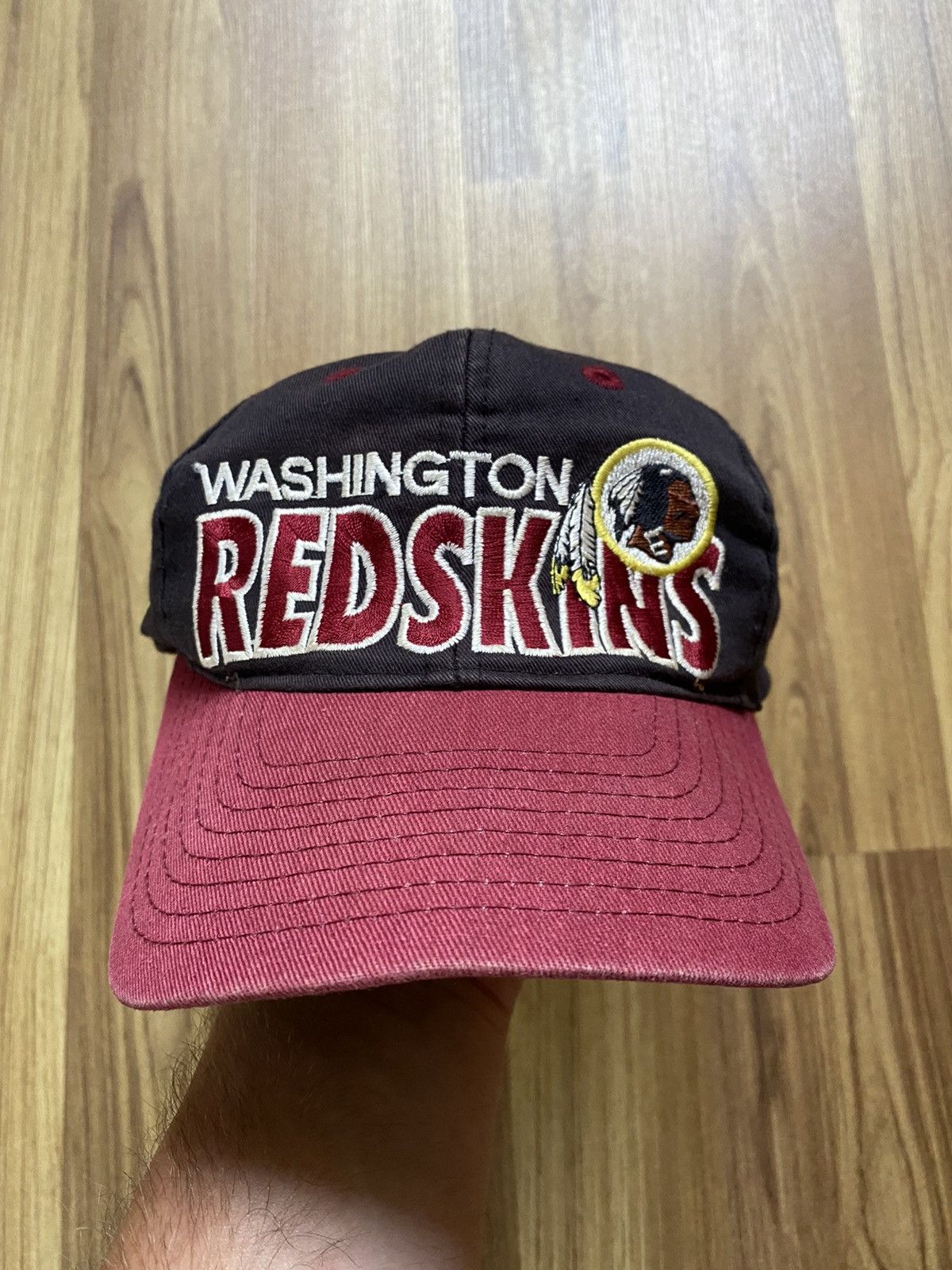 NFL Vintage Washington Redskins Cap Hat Bulls Buffalo Bills Size ONE SIZE - 1 Thumbnail