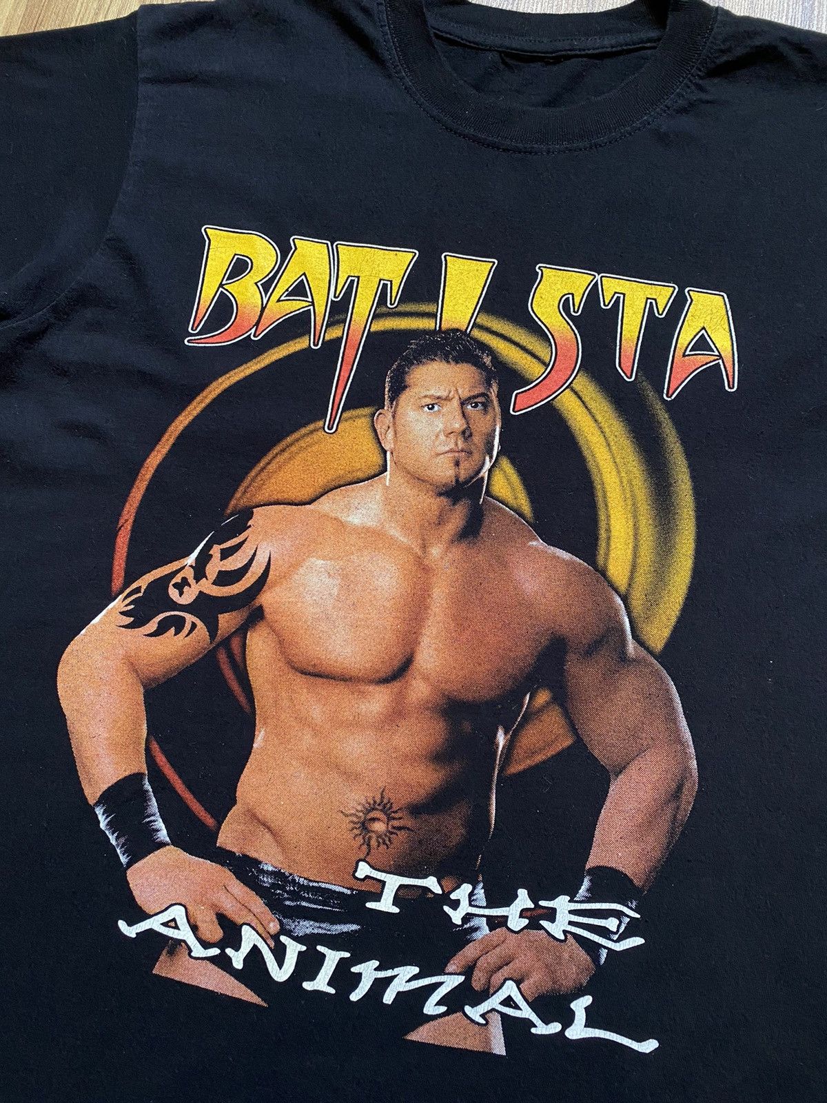 WWE Vintage Batista The Animal T Shirt Tee Cena Misterio Austin Size US M / EU 48-50 / 2 - 2 Thumbnail