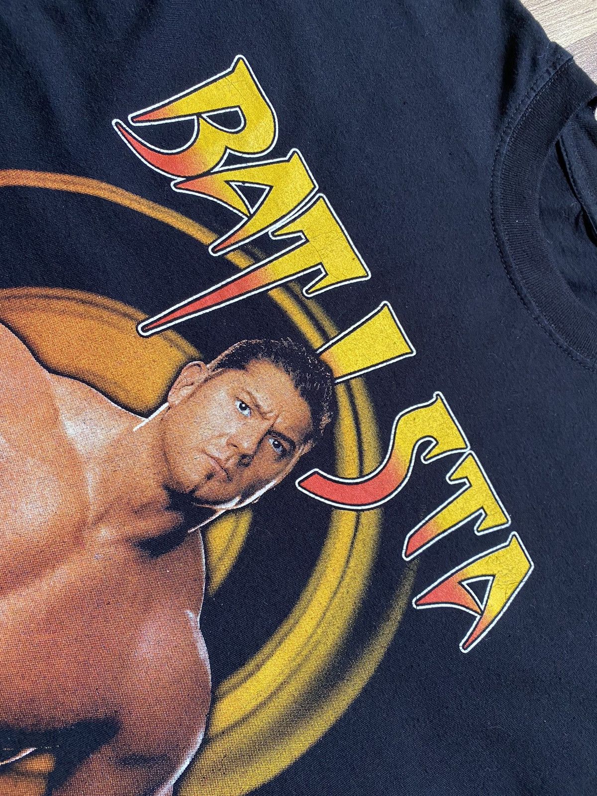 WWE Vintage Batista The Animal T Shirt Tee Cena Misterio Austin Size US M / EU 48-50 / 2 - 3 Thumbnail