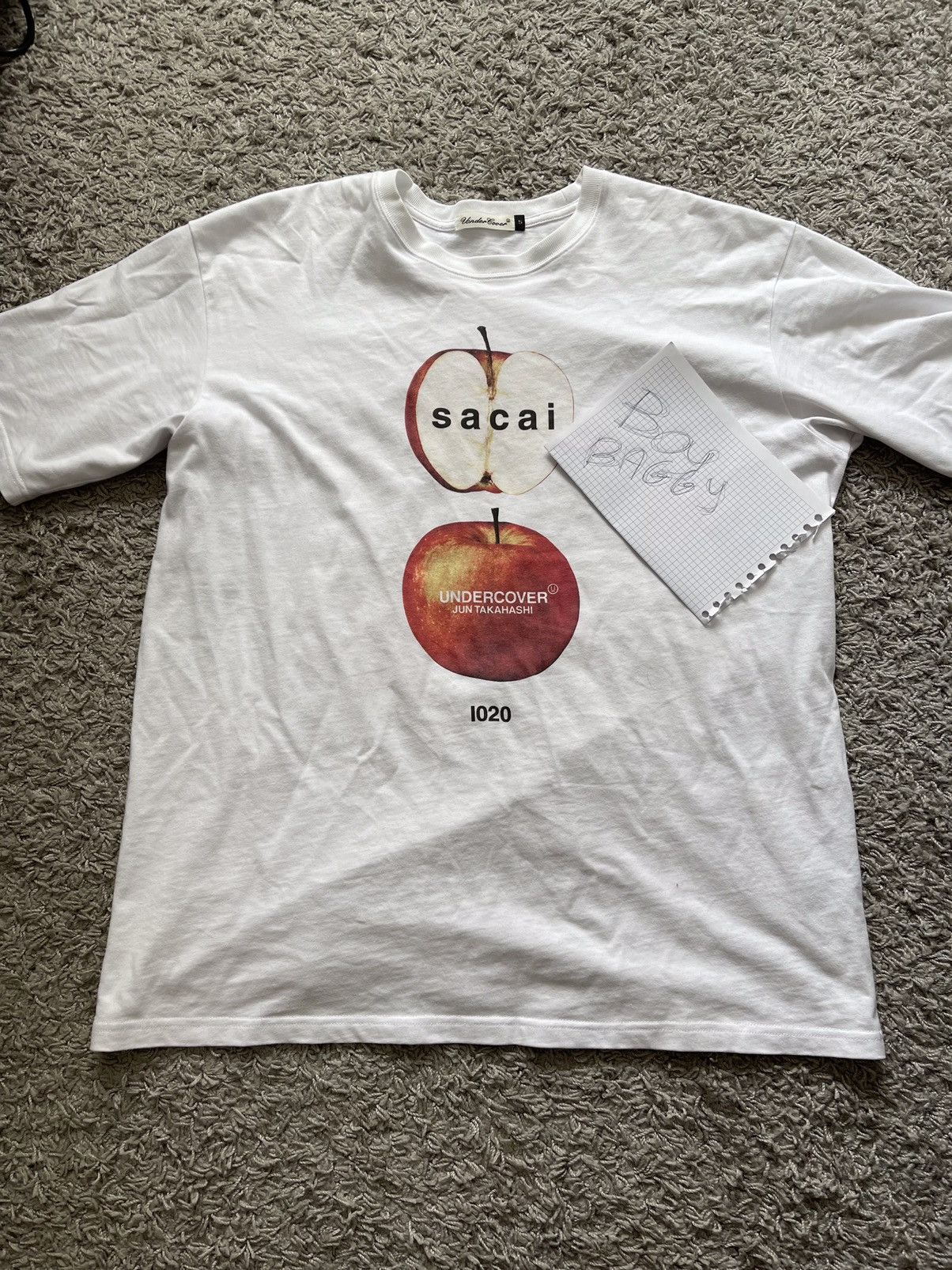100％安い × Sacai Undercover Grailed | Tee Apple Sacai x Undercover トップス