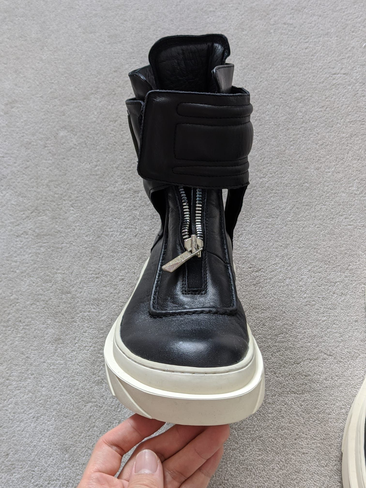 D.Gnak By Kang.D Leather Corset Boots - Size 41 similar to Geobasket Size US 8 / EU 41 - 4 Thumbnail